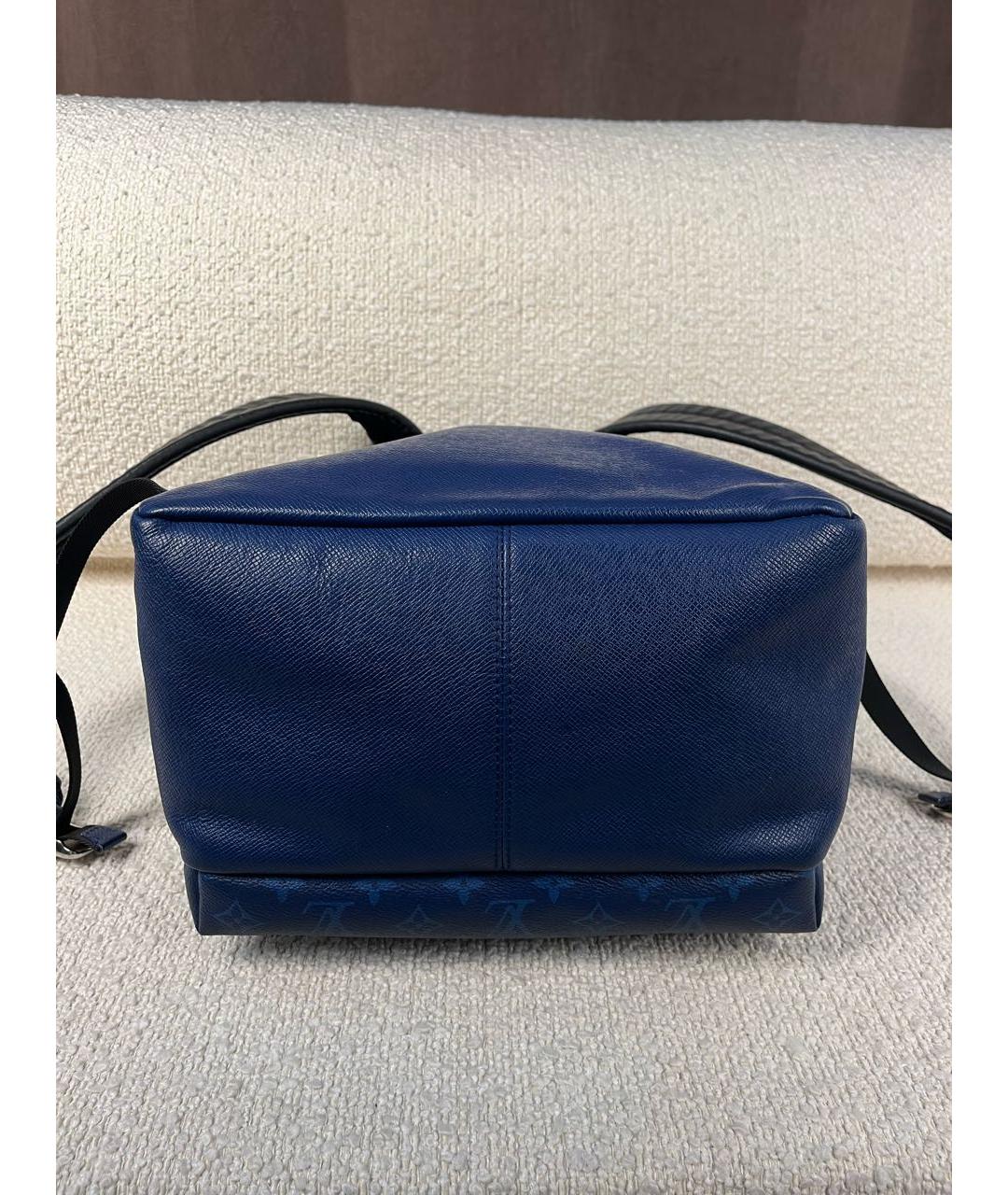 LOUIS VUITTON Темно-синий рюкзак, фото 6