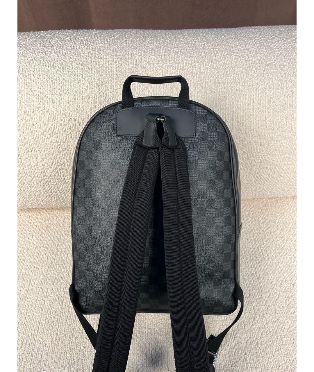 LOUIS VUITTON Черный рюкзак, фото 3