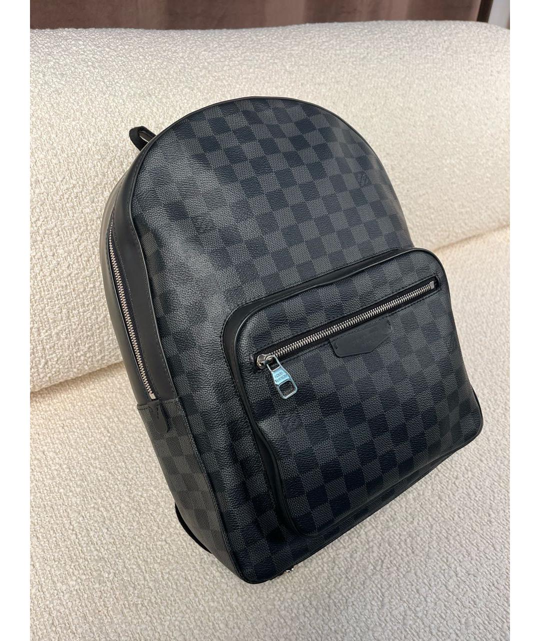LOUIS VUITTON Черный рюкзак, фото 2