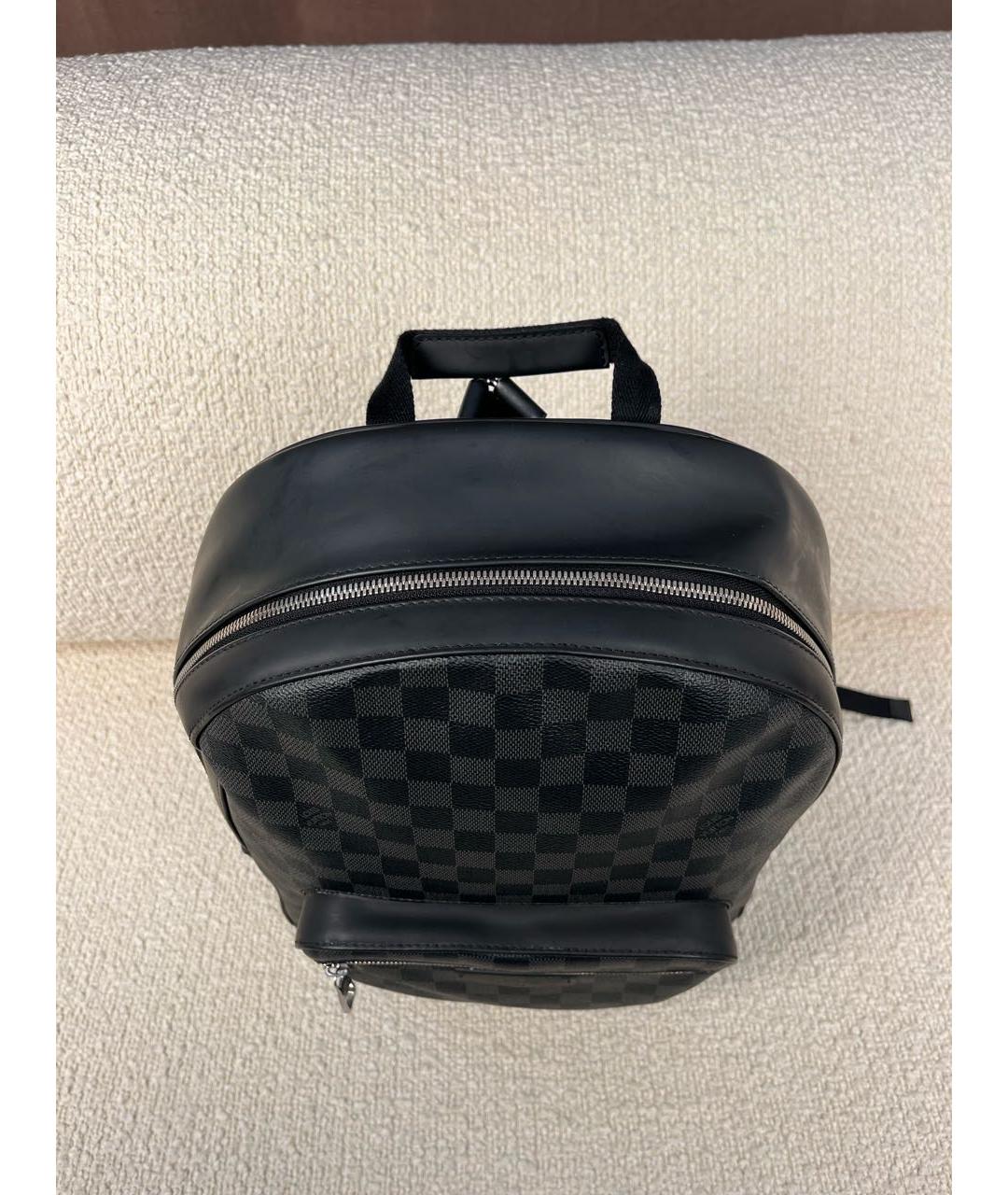 LOUIS VUITTON Черный рюкзак, фото 8