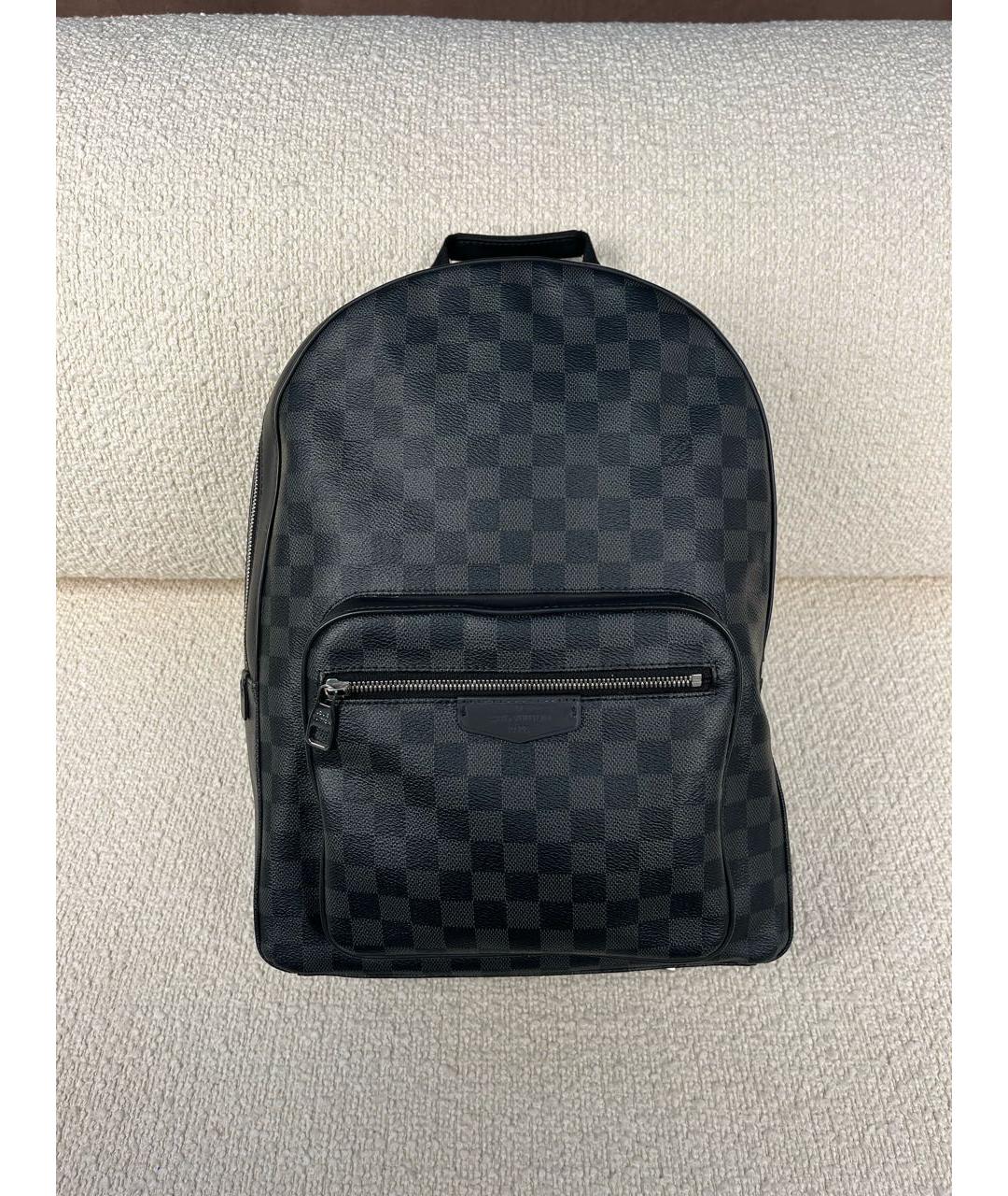 LOUIS VUITTON Черный рюкзак, фото 9