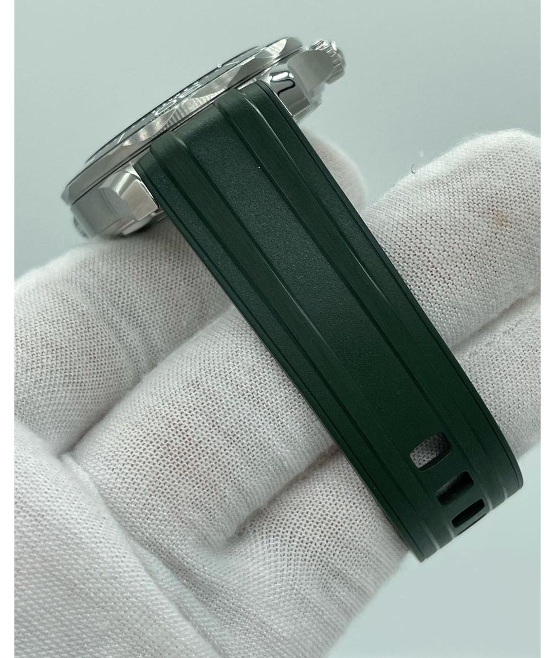 OMEGA Зеленые стальные часы, фото 4