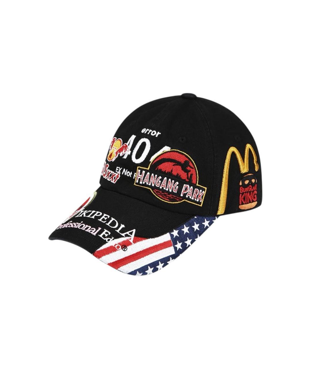 GRAILZ PROJECT G/R Черная хлопковая кепка/бейсболка, фото 9