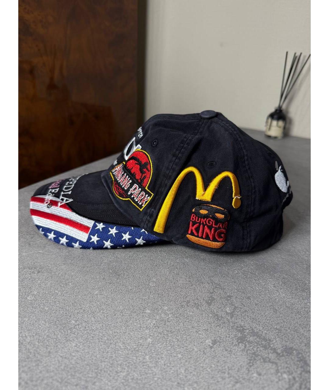 GRAILZ PROJECT G/R Черная хлопковая кепка/бейсболка, фото 4