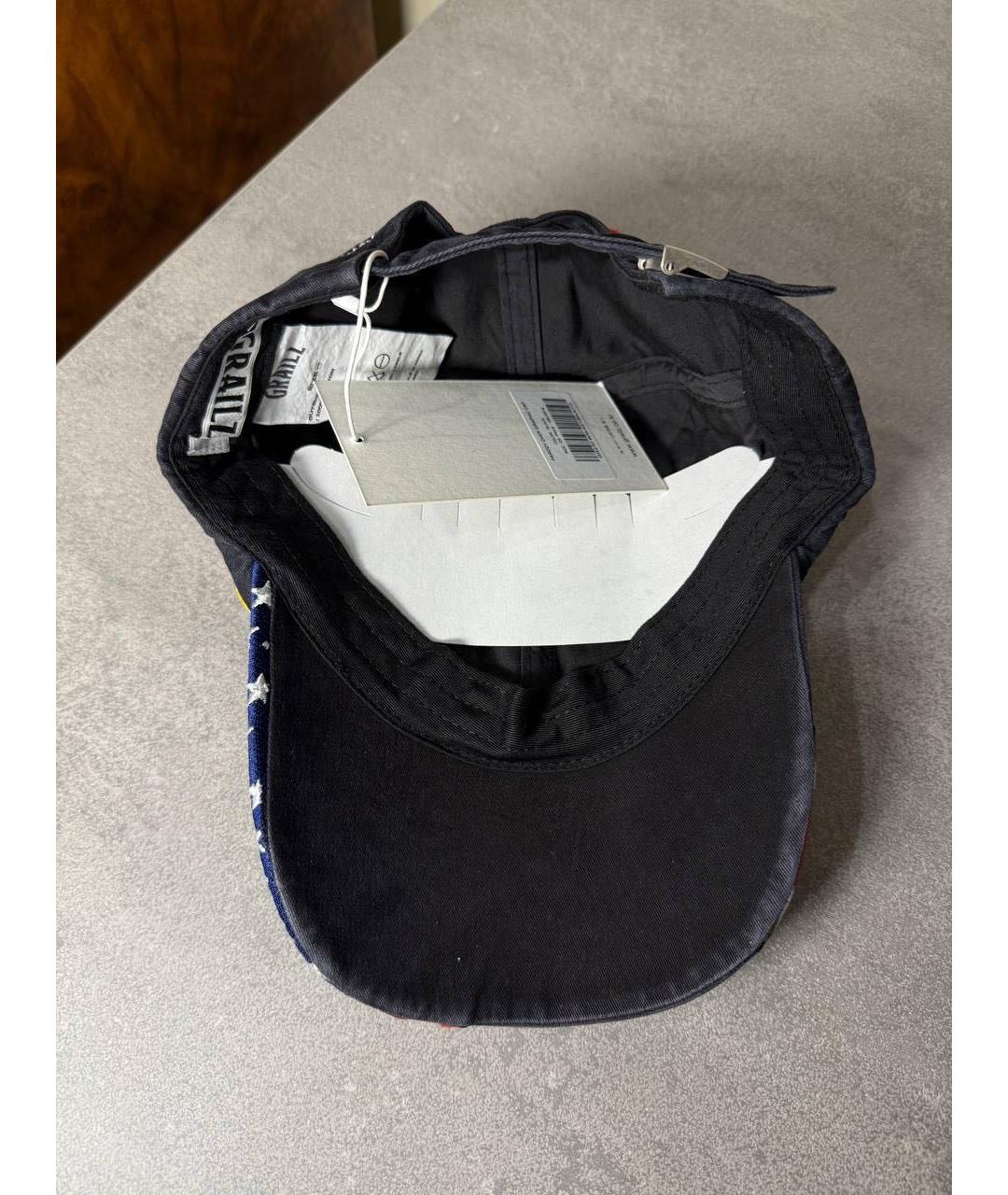 GRAILZ PROJECT G/R Черная хлопковая кепка/бейсболка, фото 6