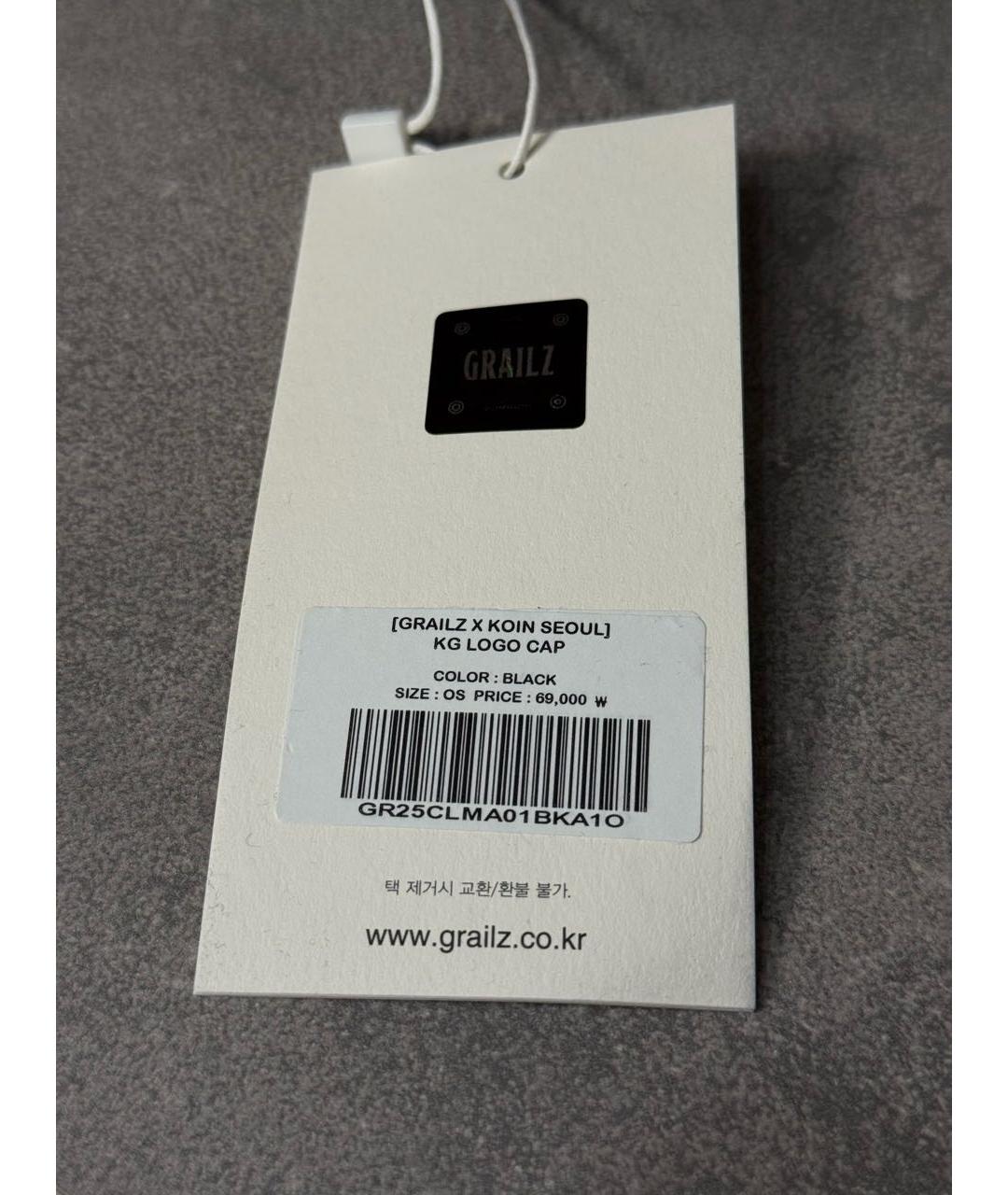 GRAILZ PROJECT G/R Черная кепка/бейсболка, фото 7