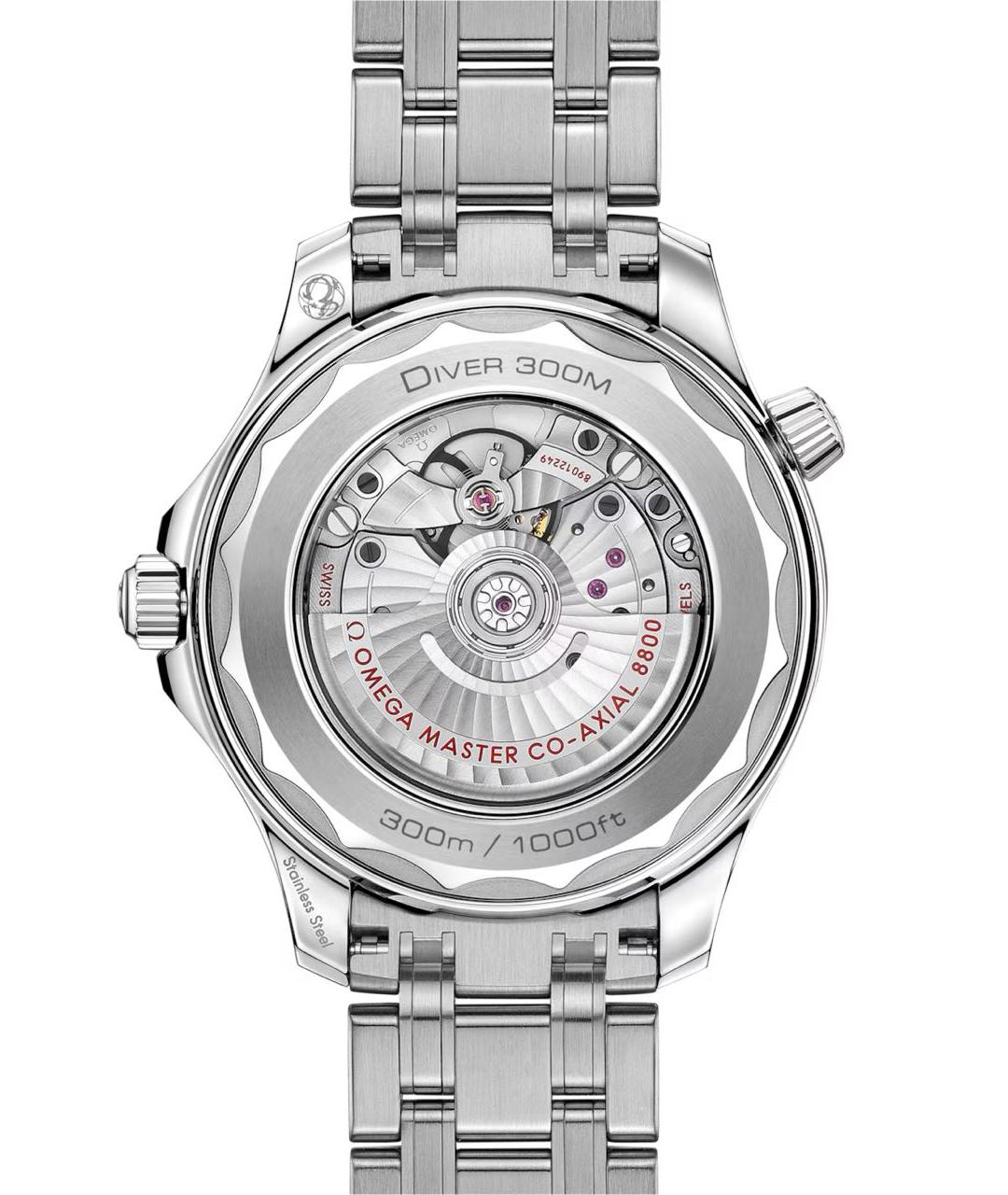 OMEGA Серебряные стальные часы, фото 2