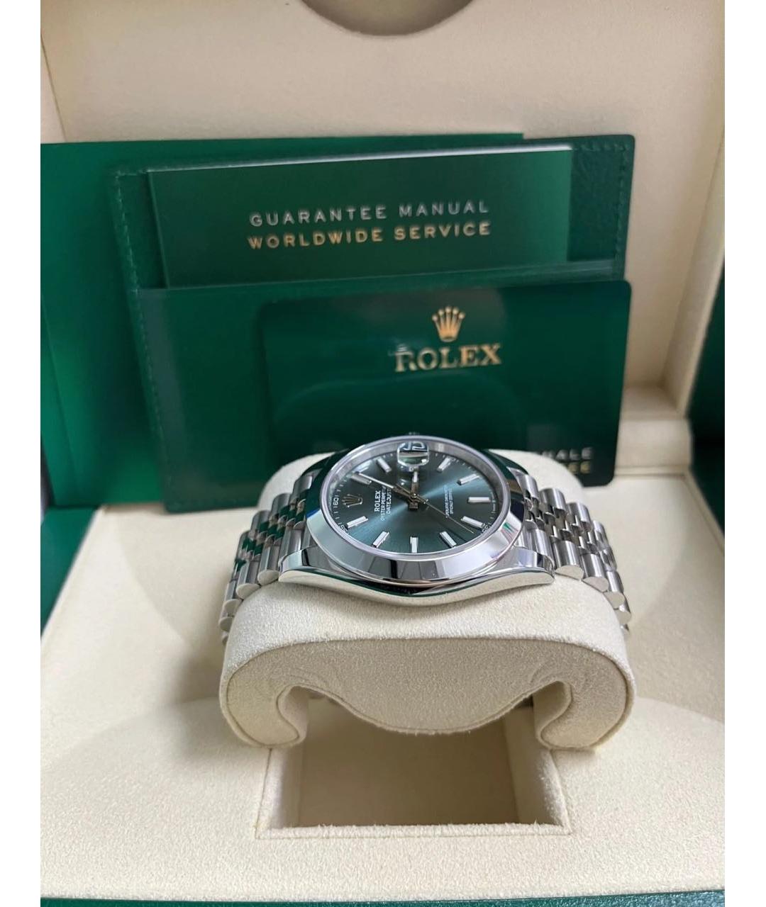 ROLEX Серебряные часы, фото 3