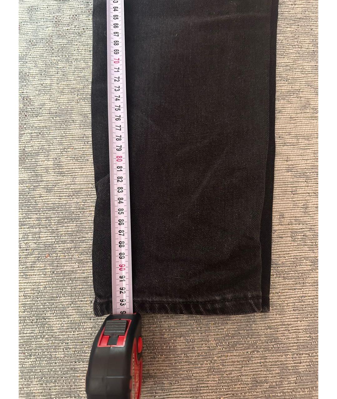 HUGO BOSS Черные хлопковые джинсы слим, фото 7