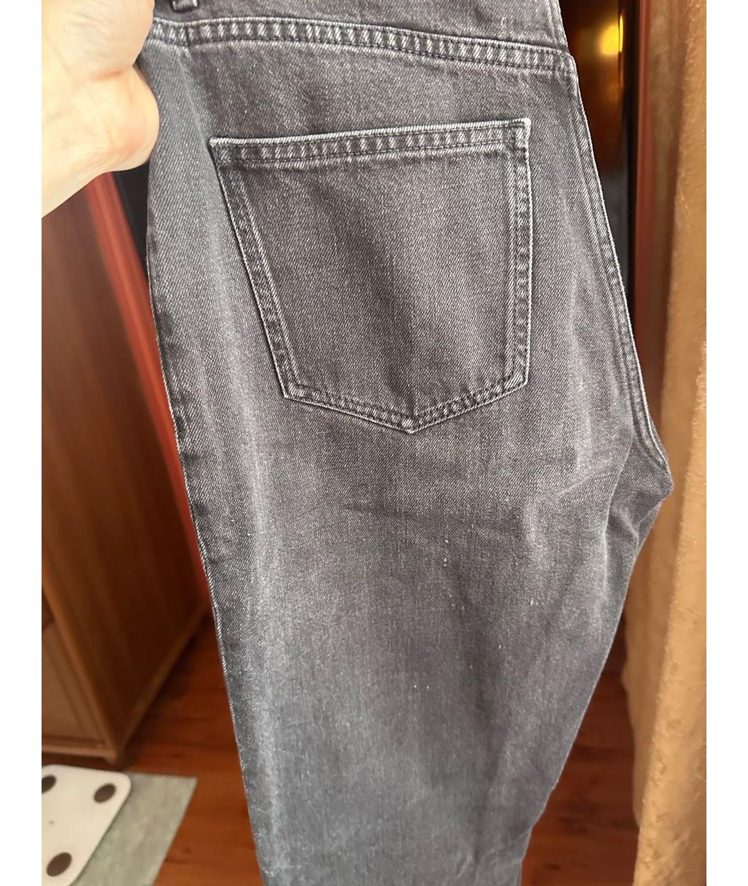 HUGO BOSS Черные хлопковые джинсы слим, фото 5