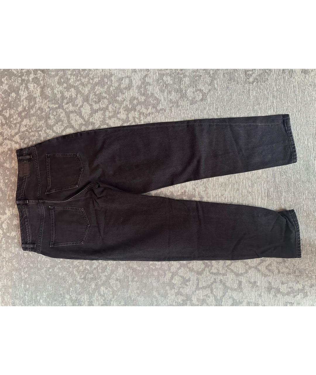 HUGO BOSS Черные хлопковые джинсы слим, фото 2