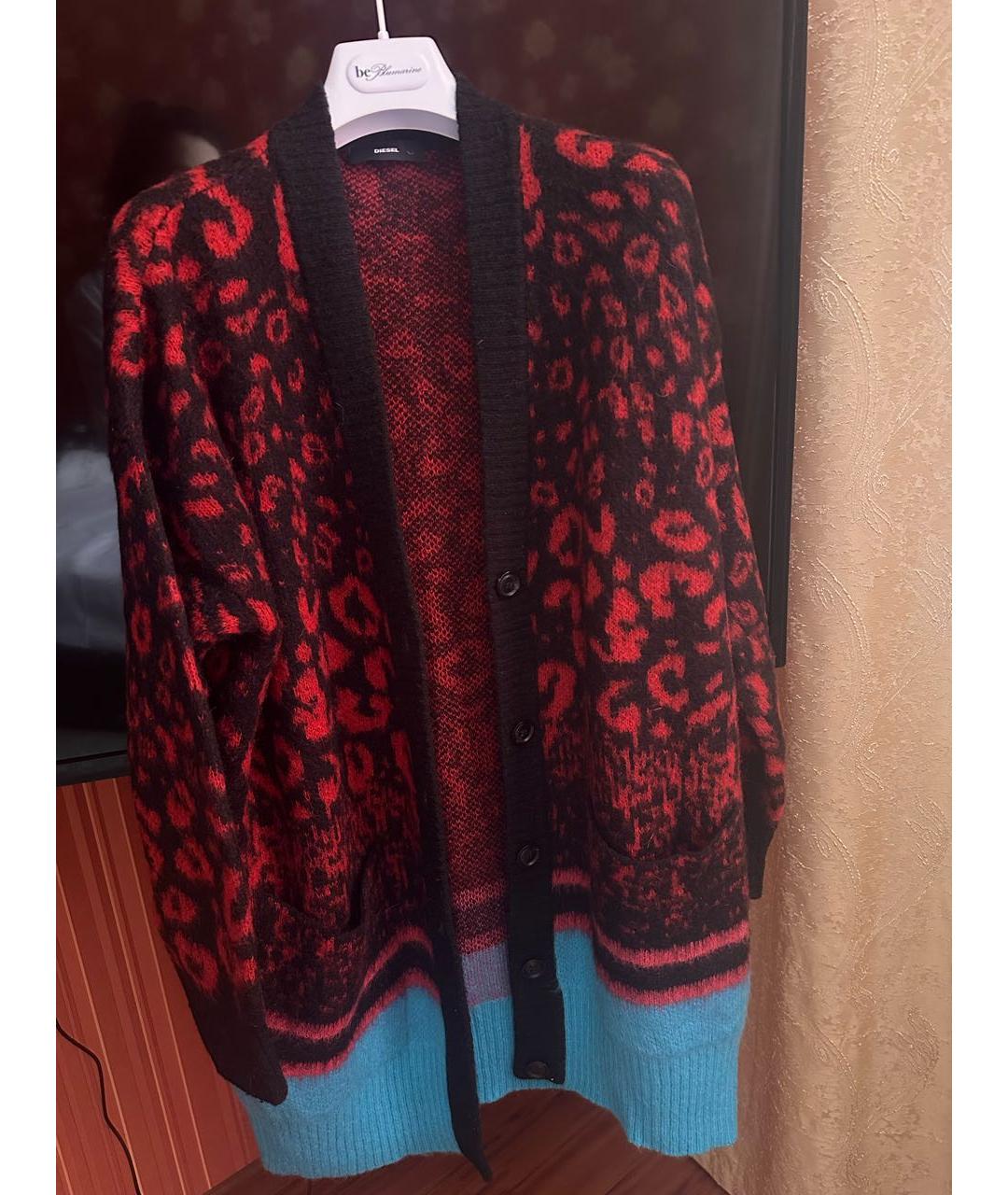 DIESEL Черный шерстяной кардиган, фото 7