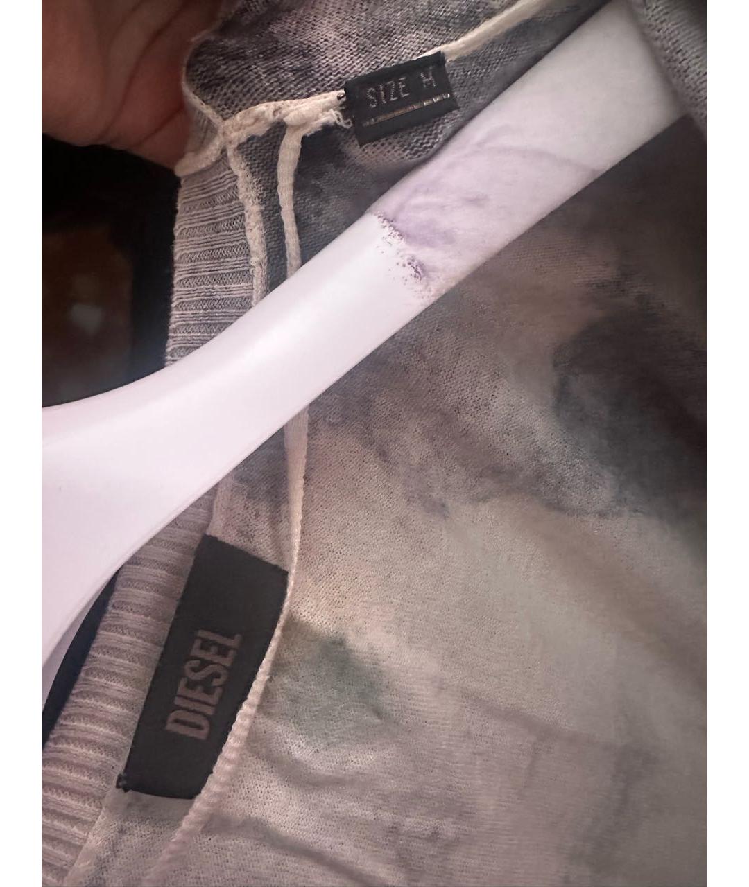 DIESEL Черный хлопковый кардиган, фото 3