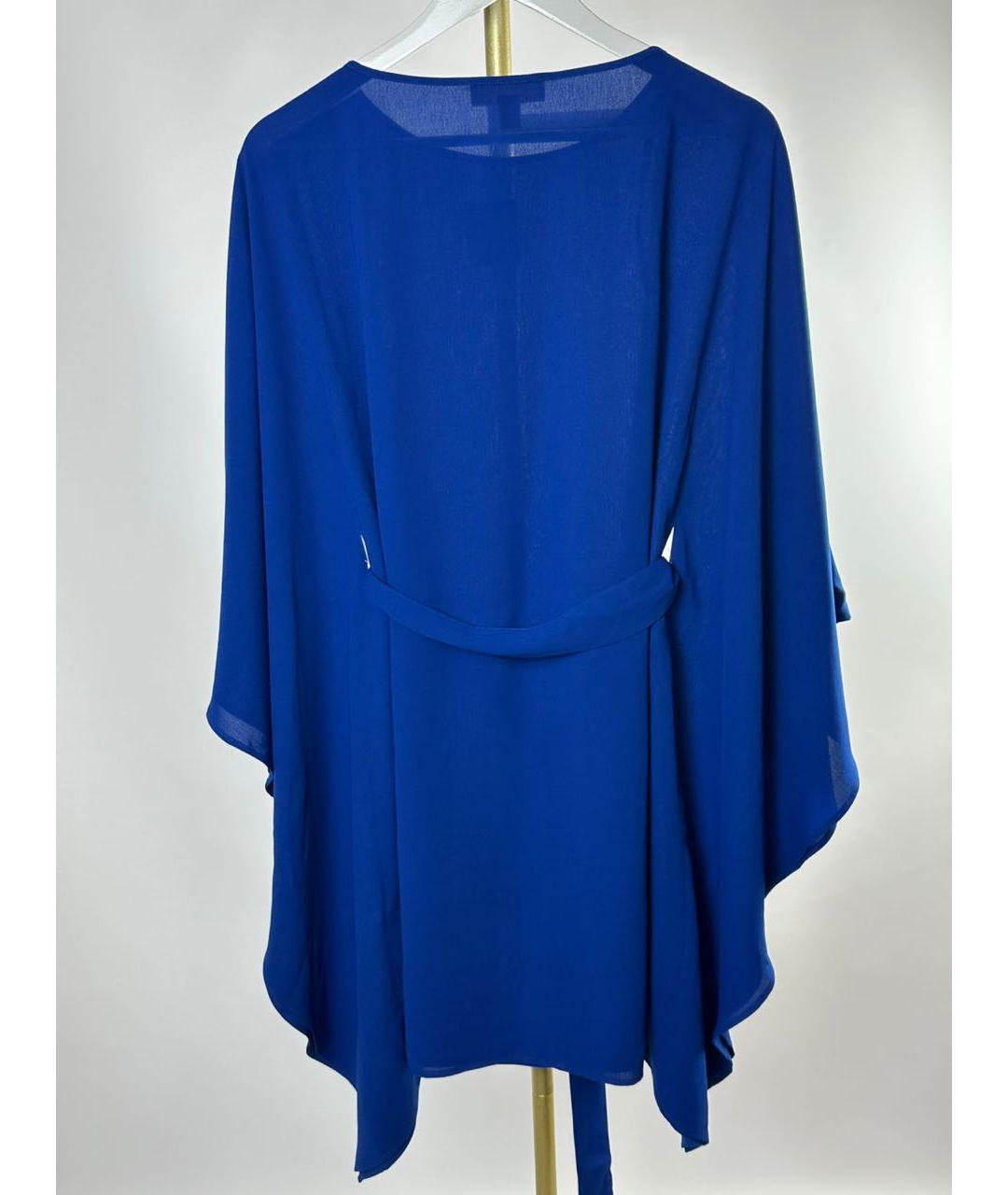 MICHAEL MICHAEL KORS Синее полиэстеровое платье, фото 2
