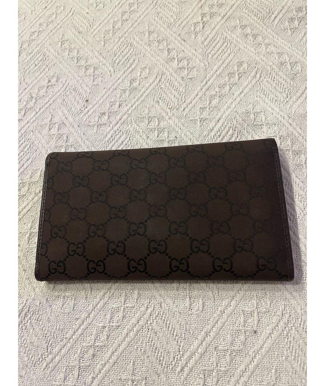 GUCCI Коричневый кошелек, фото 2