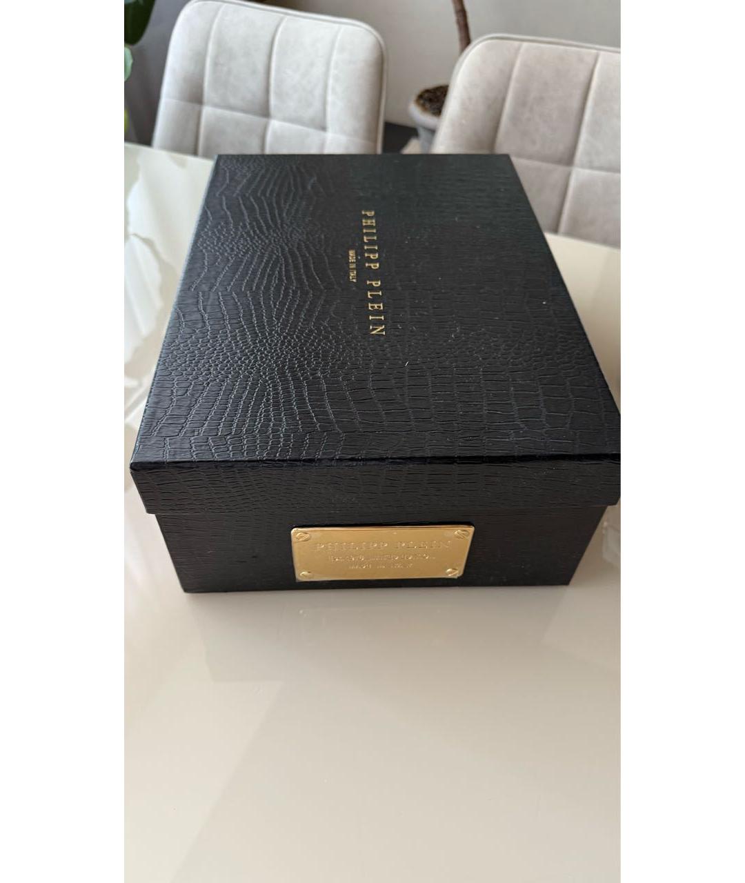 PHILIPP PLEIN Белые текстильные кроссовки, фото 5