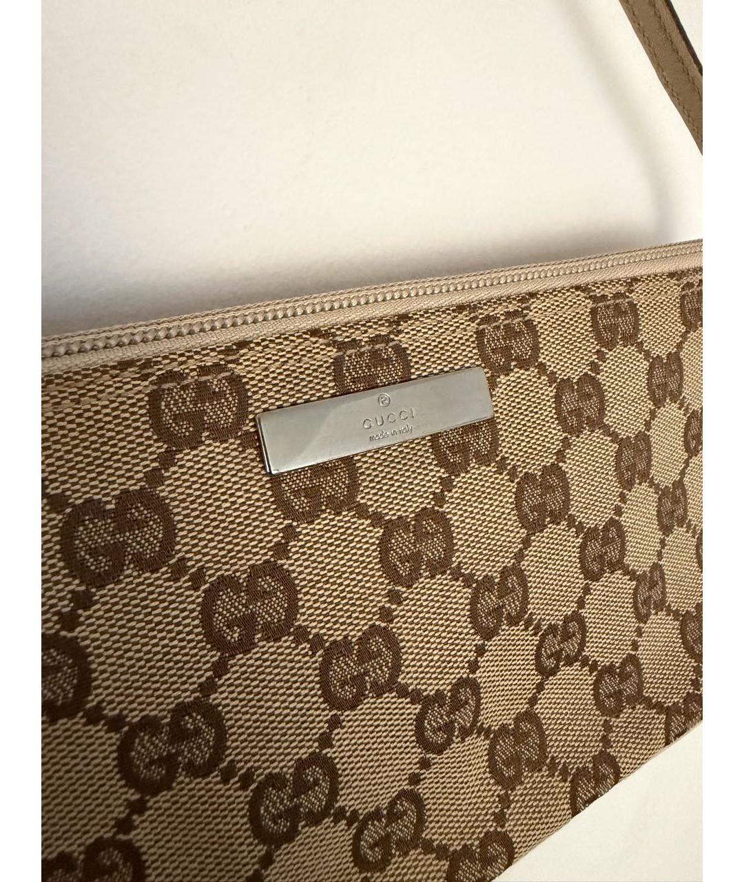 GUCCI Бежевая сумка с короткими ручками, фото 2
