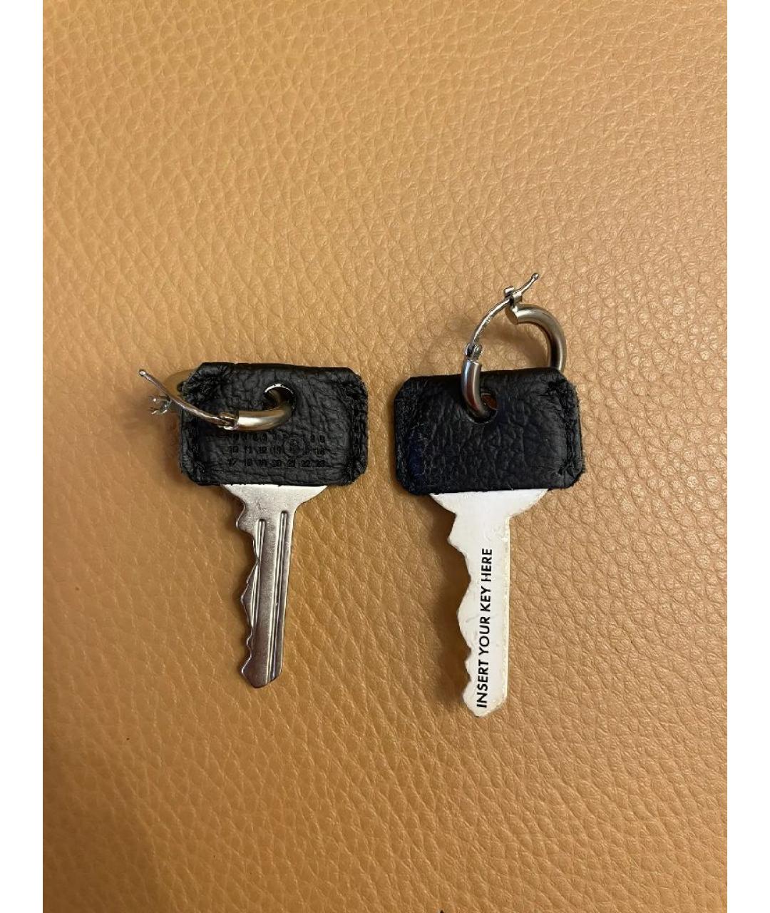 MM6 MAISON MARGIELA Серебряные серебряные серьги, фото 5