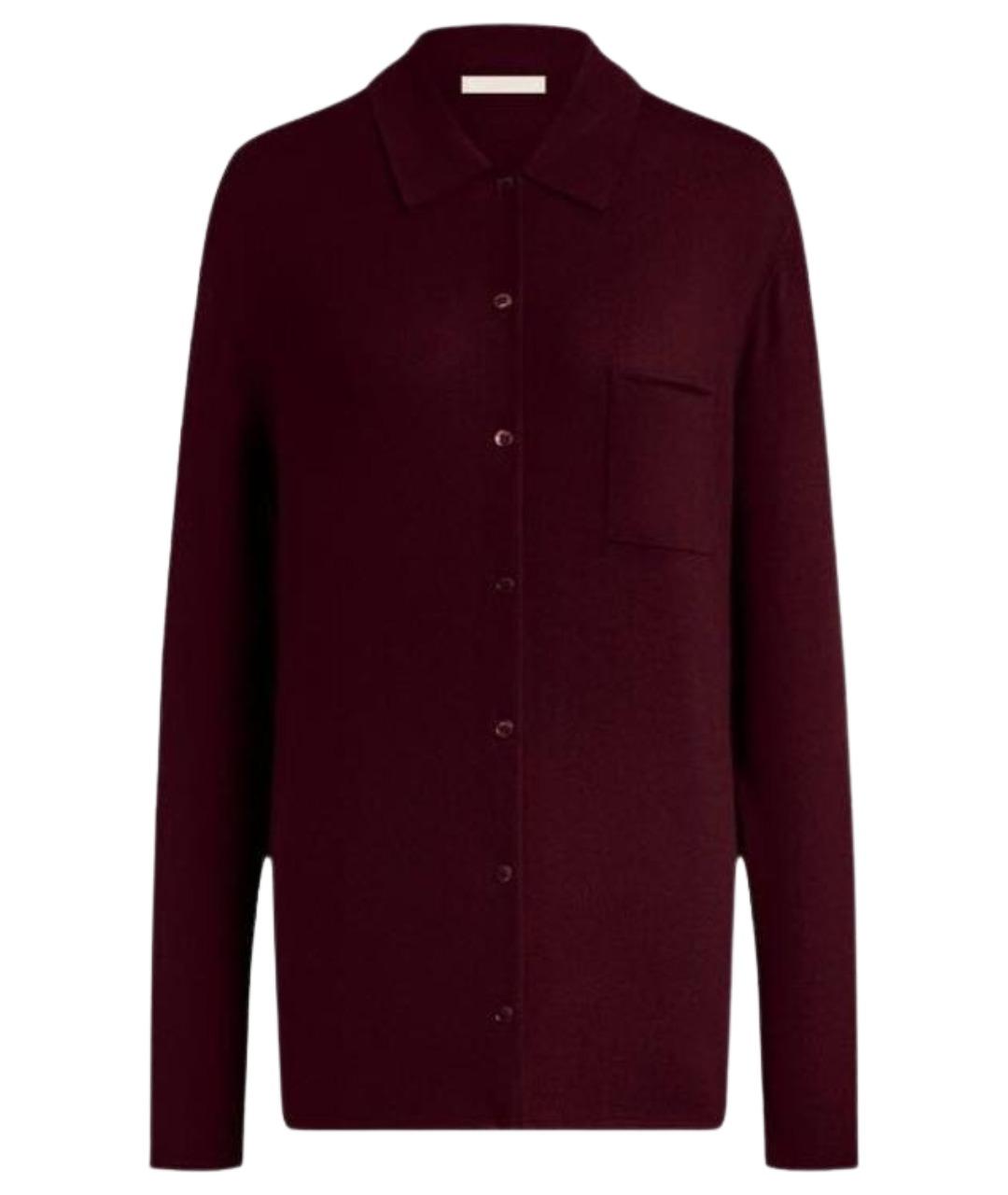 12 STOREEZ Бордовая кашемировая рубашка, фото 1