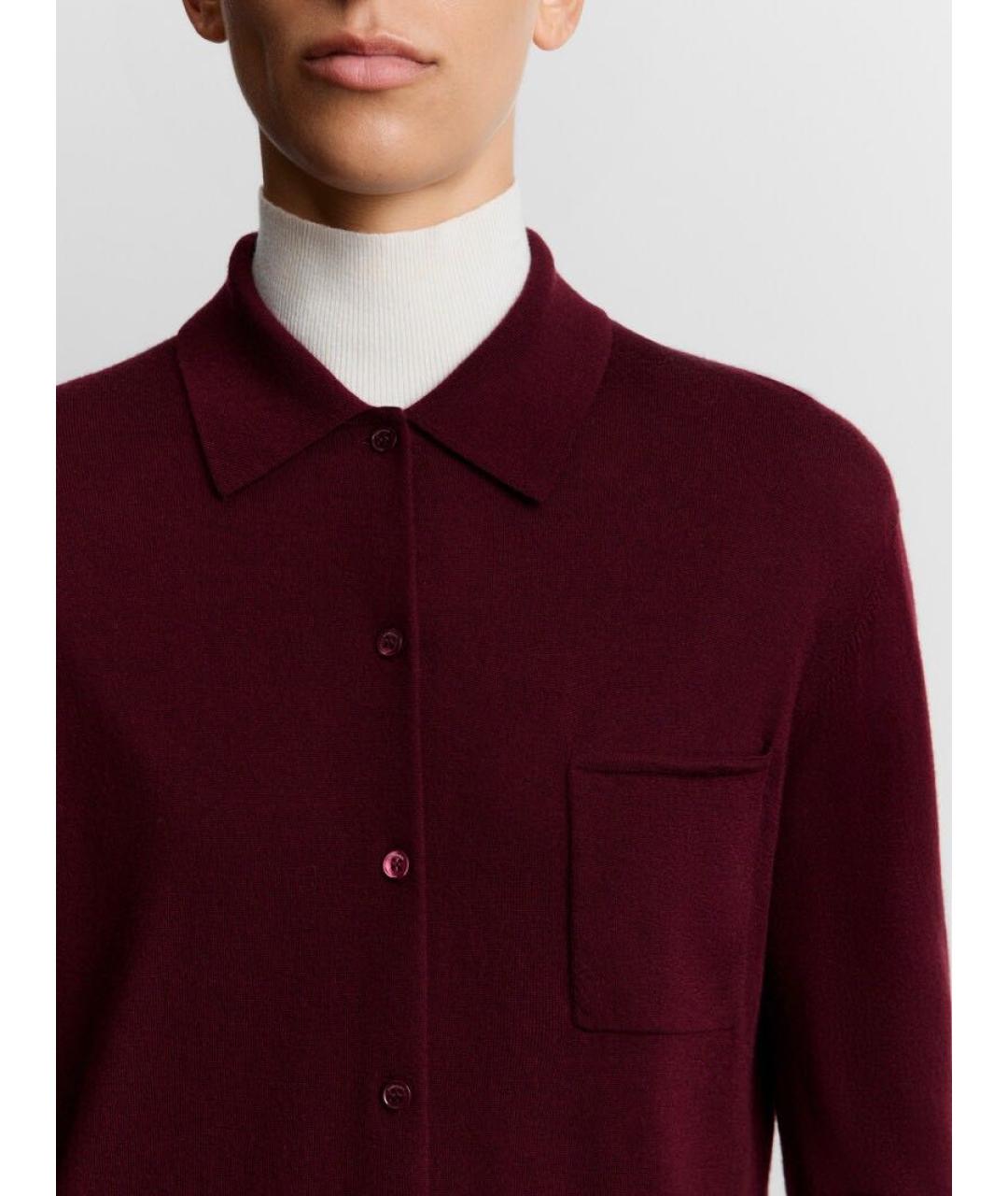 12 STOREEZ Бордовая кашемировая рубашка, фото 8