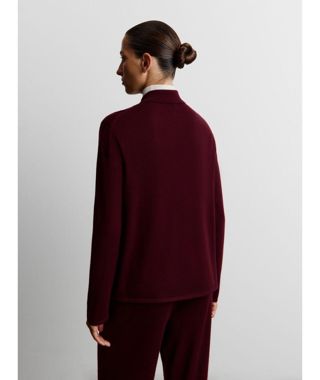 12 STOREEZ Бордовая кашемировая рубашка, фото 6