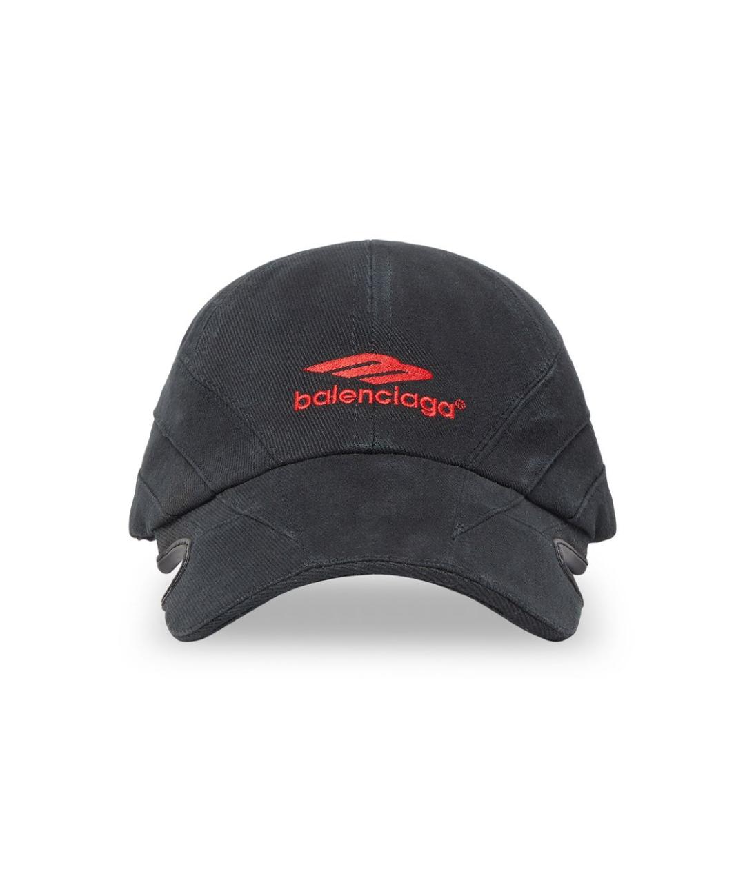 BALENCIAGA Черная хлопковая кепка/бейсболка, фото 5