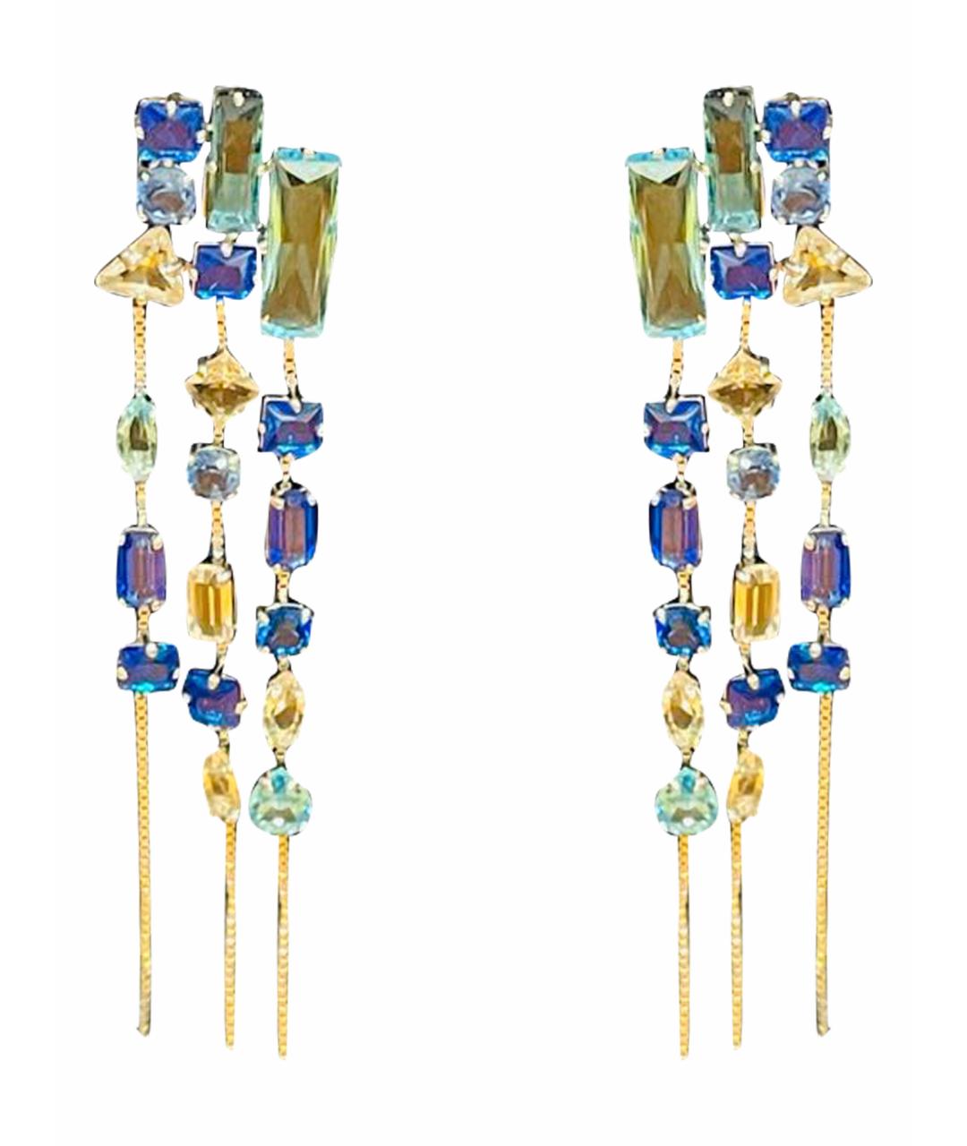 RALPH LAUREN Синие серьги, фото 1