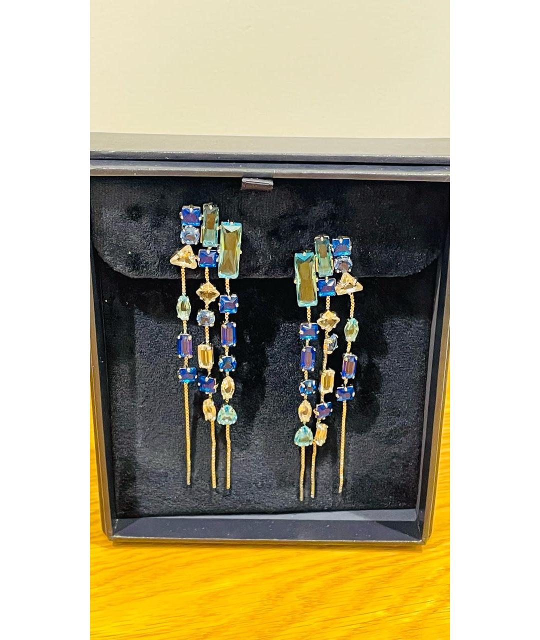 RALPH LAUREN Синие серьги, фото 6