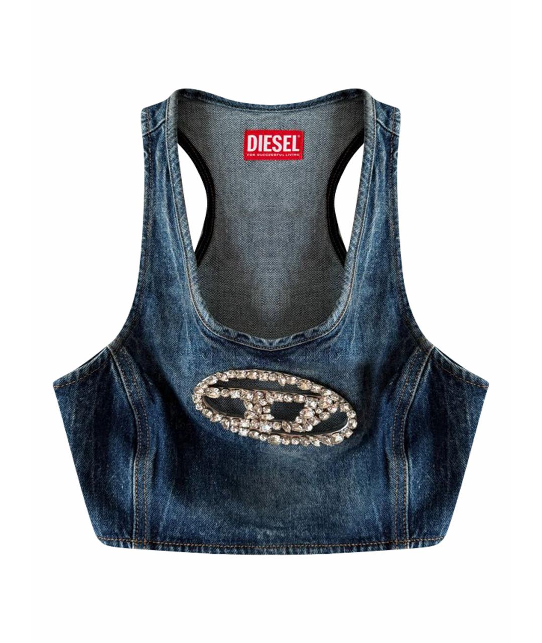 DIESEL Синяя блузы, фото 1