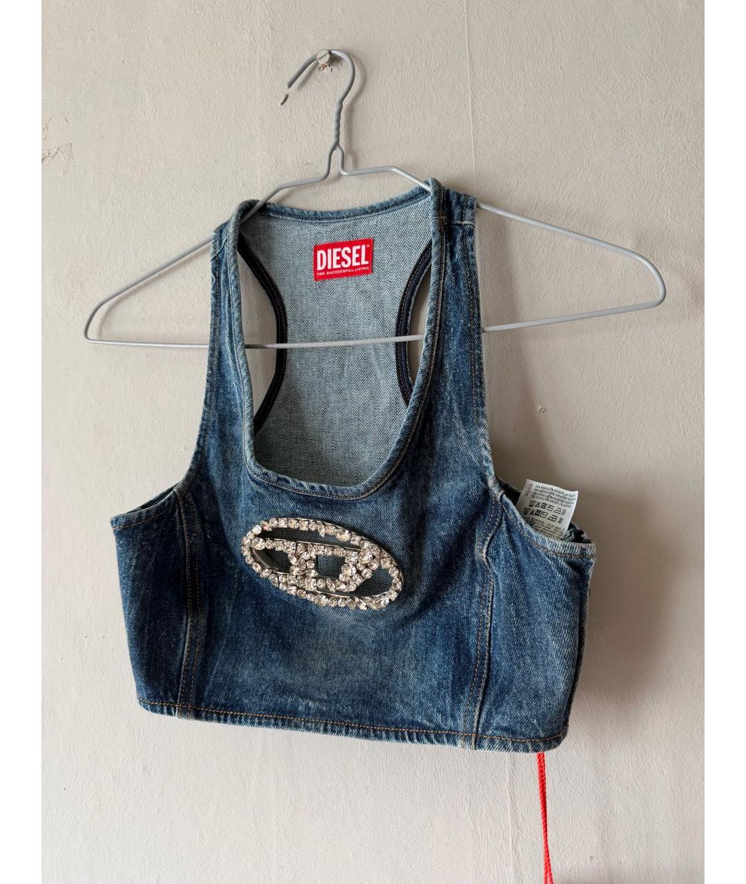 DIESEL Синяя блузы, фото 2