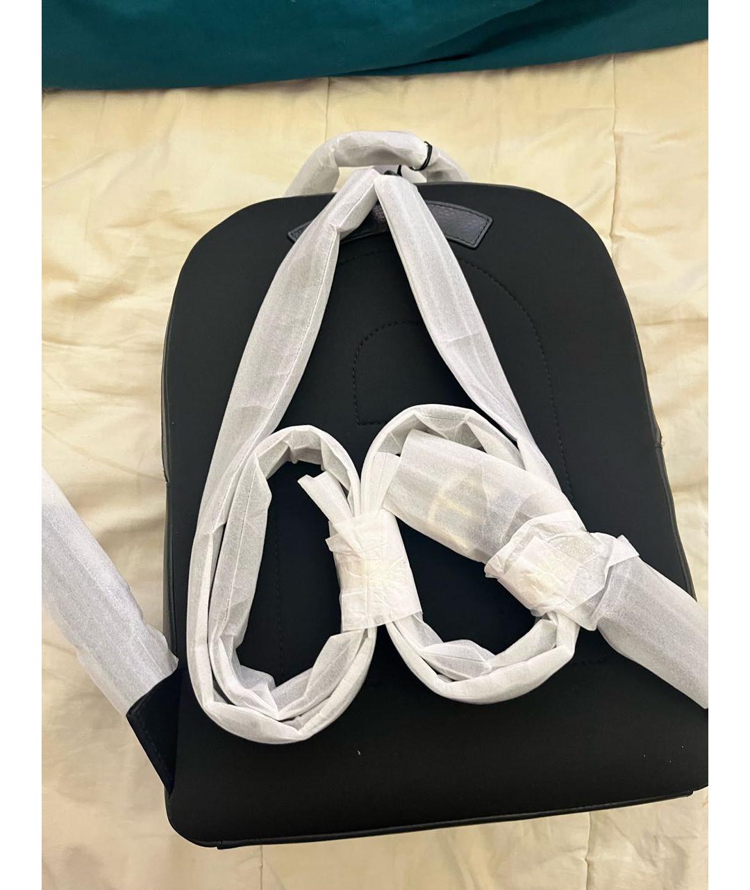 FURLA Черный кожаный рюкзак, фото 3