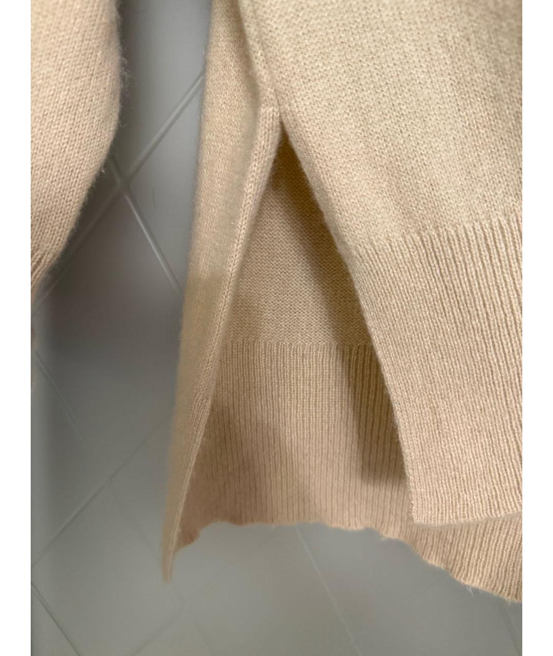 WEEKEND MAX MARA Бежевый кашемировый джемпер / свитер, фото 6