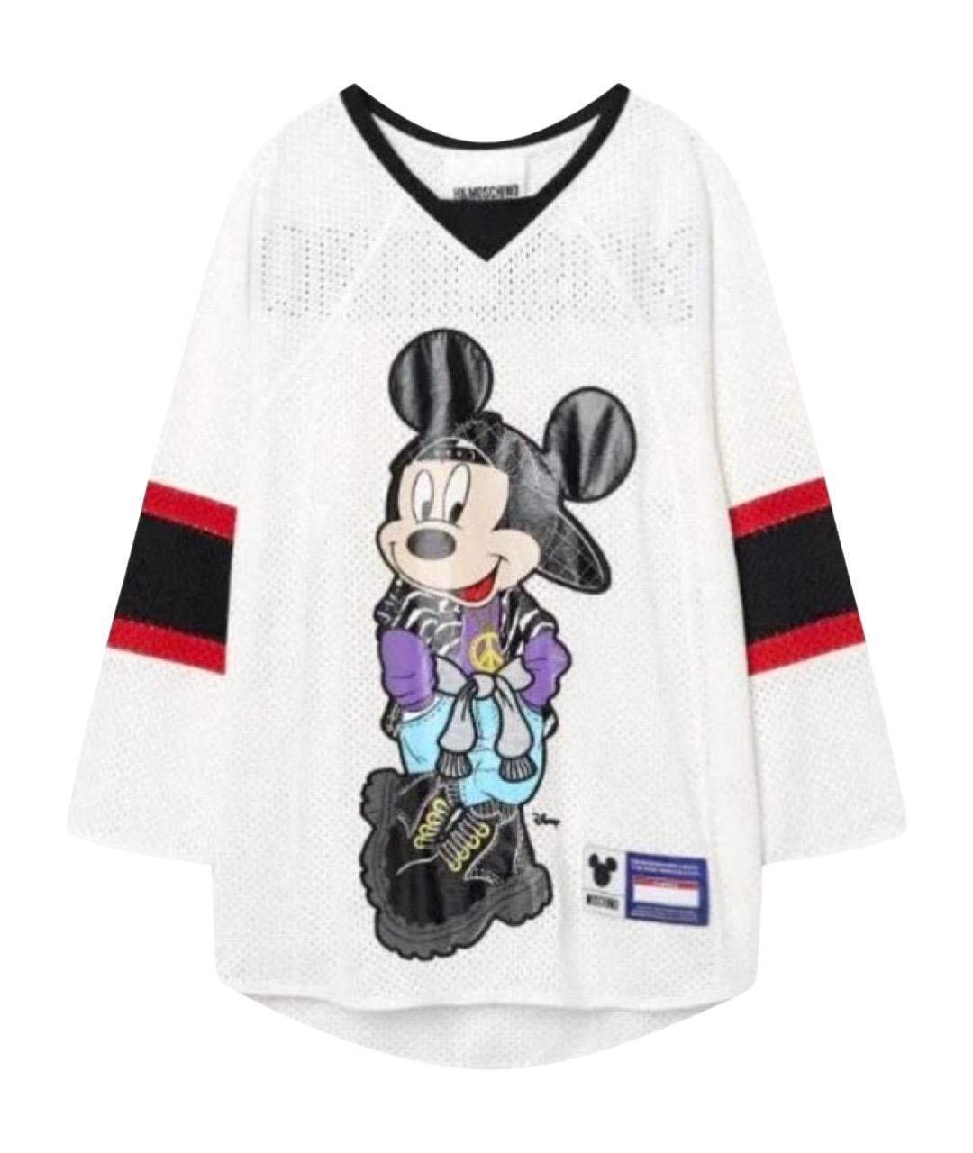 MOSCHINO Белая футболка, фото 1