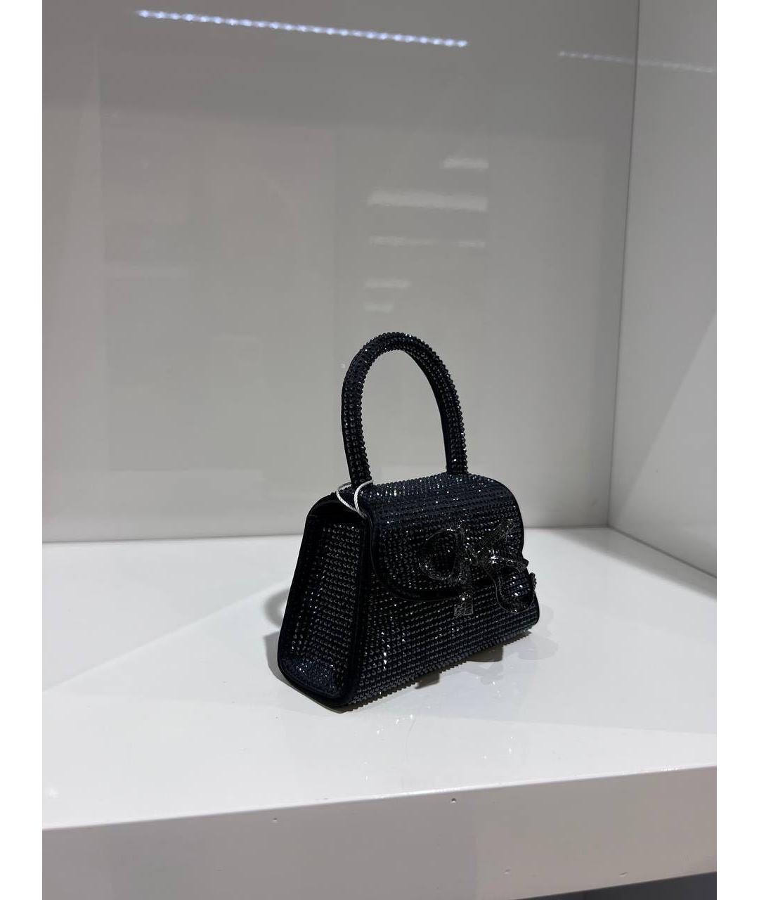 SELF-PORTRAIT Черная сумка с короткими ручками, фото 3