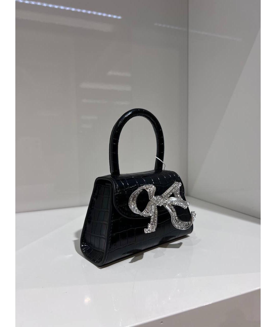 SELF-PORTRAIT Черная сумка с короткими ручками, фото 3