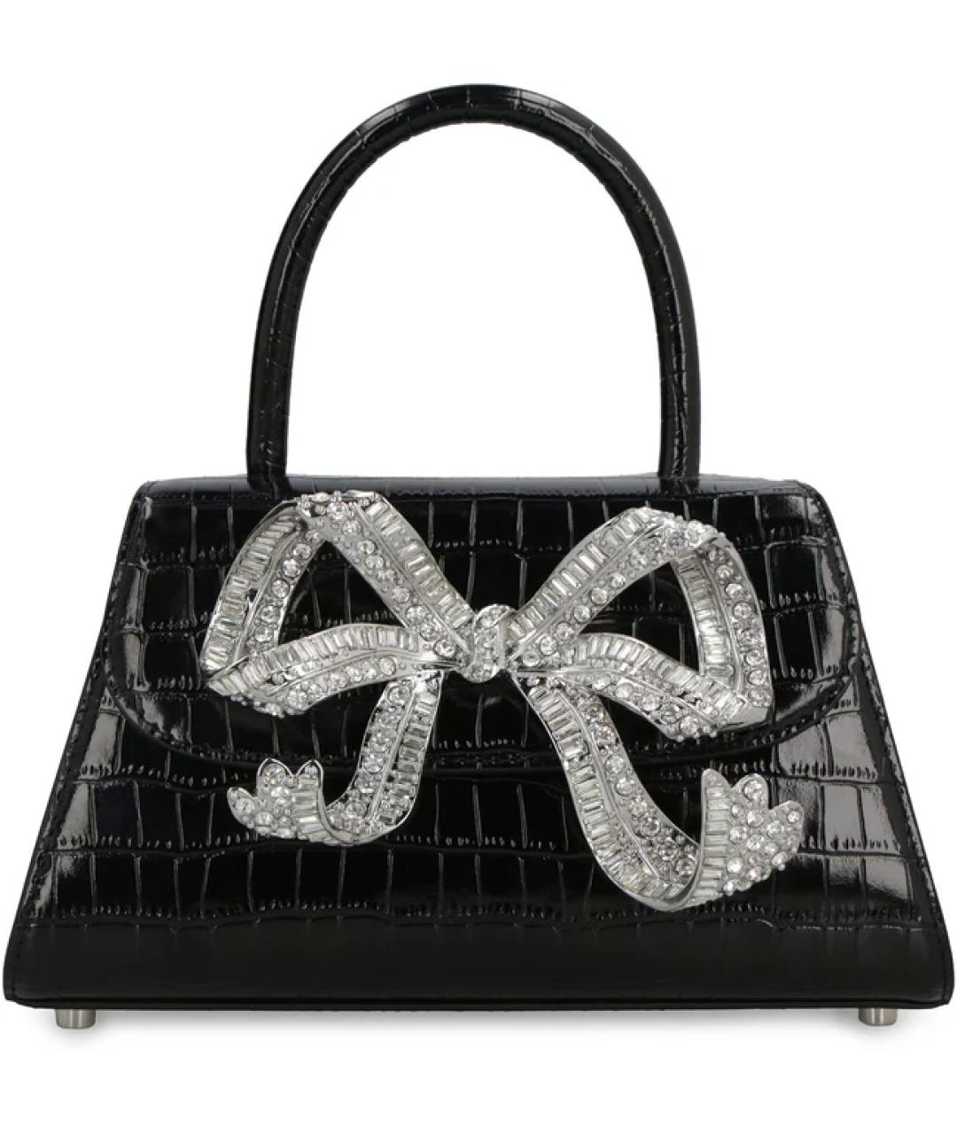 SELF-PORTRAIT Черная сумка с короткими ручками, фото 1