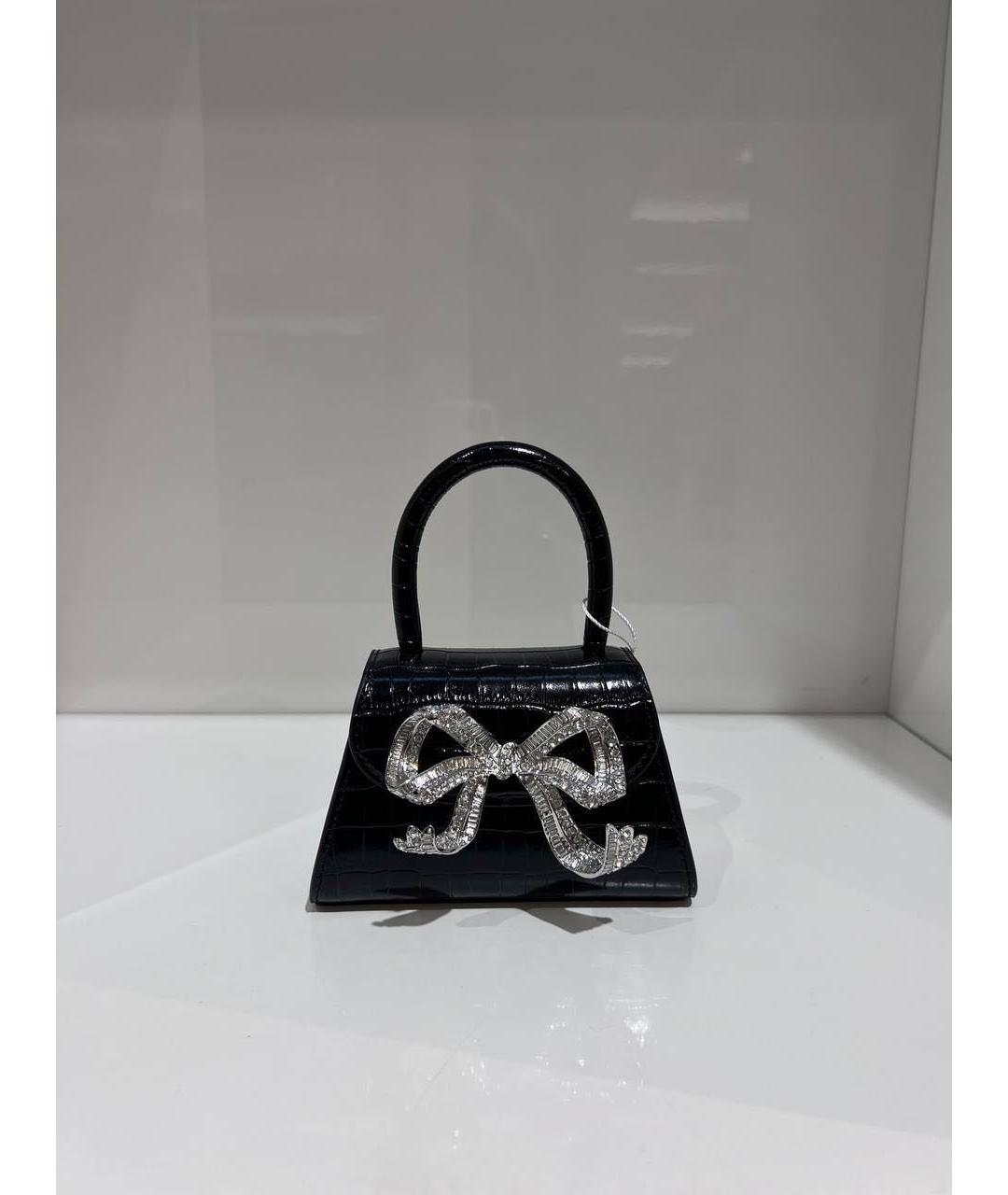 SELF-PORTRAIT Черная сумка с короткими ручками, фото 2