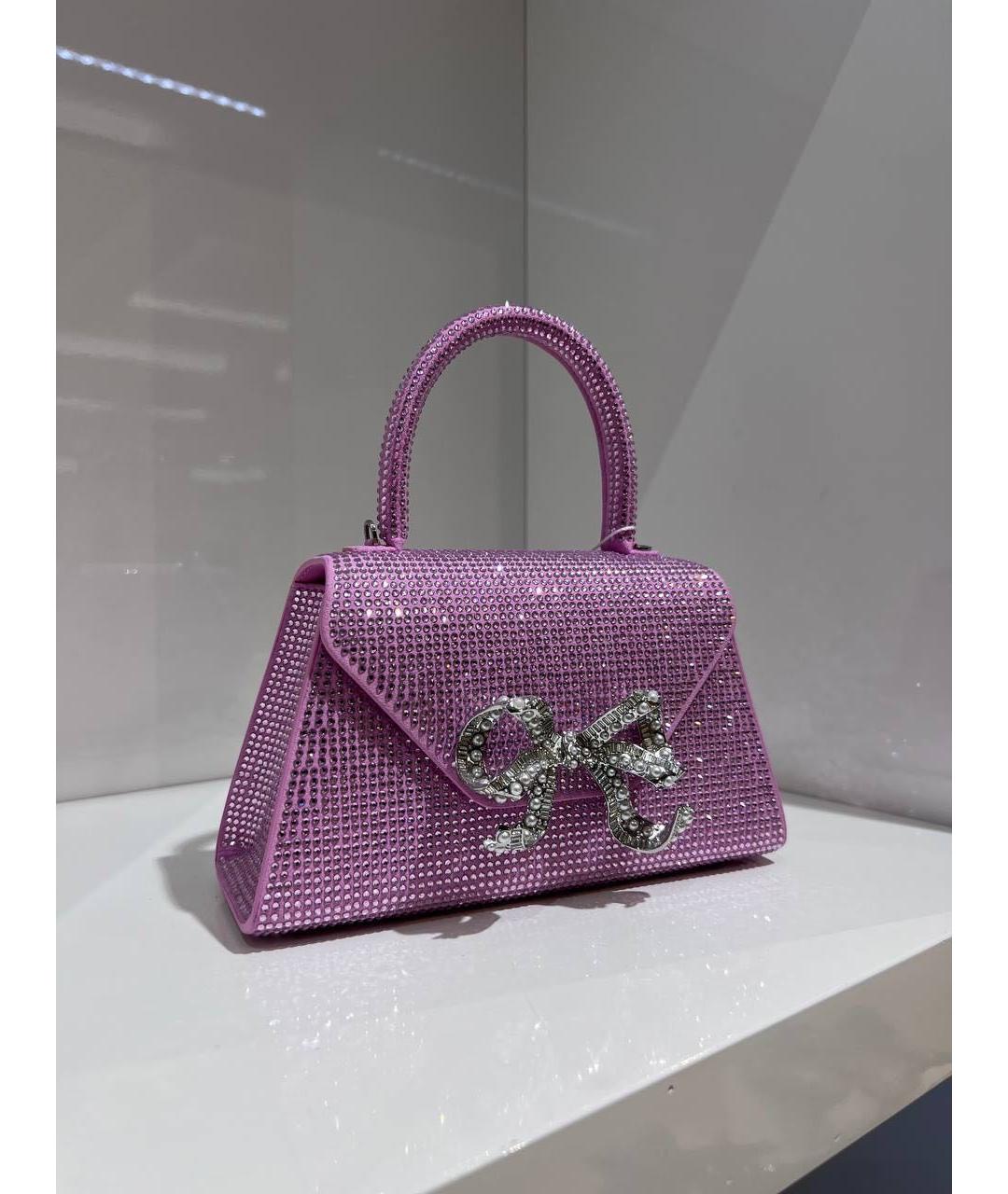 SELF-PORTRAIT Розовая сумка с короткими ручками, фото 2