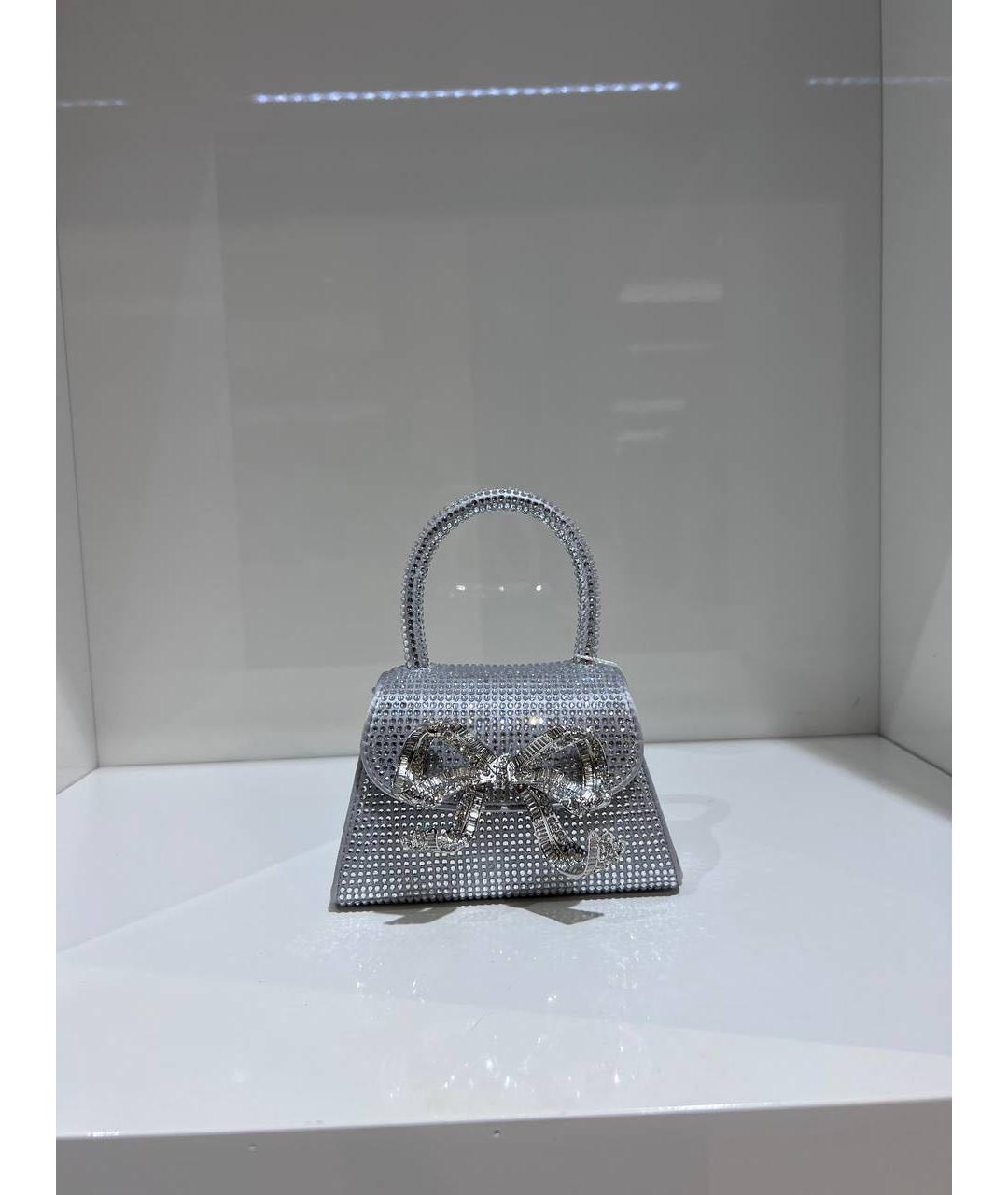 SELF-PORTRAIT Серебряная сумка с короткими ручками, фото 2