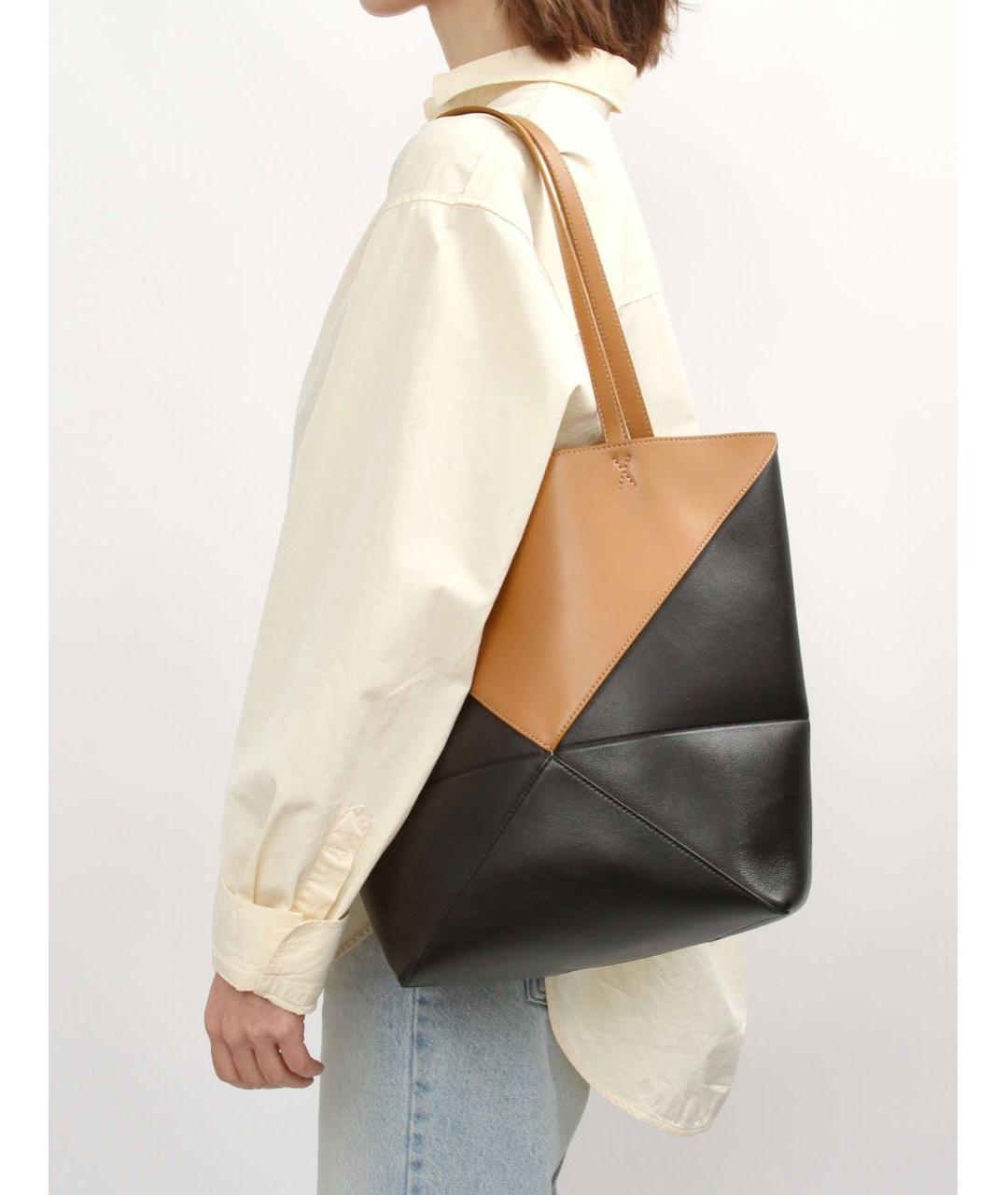 LOEWE Мульти кожаная сумка тоут, фото 5