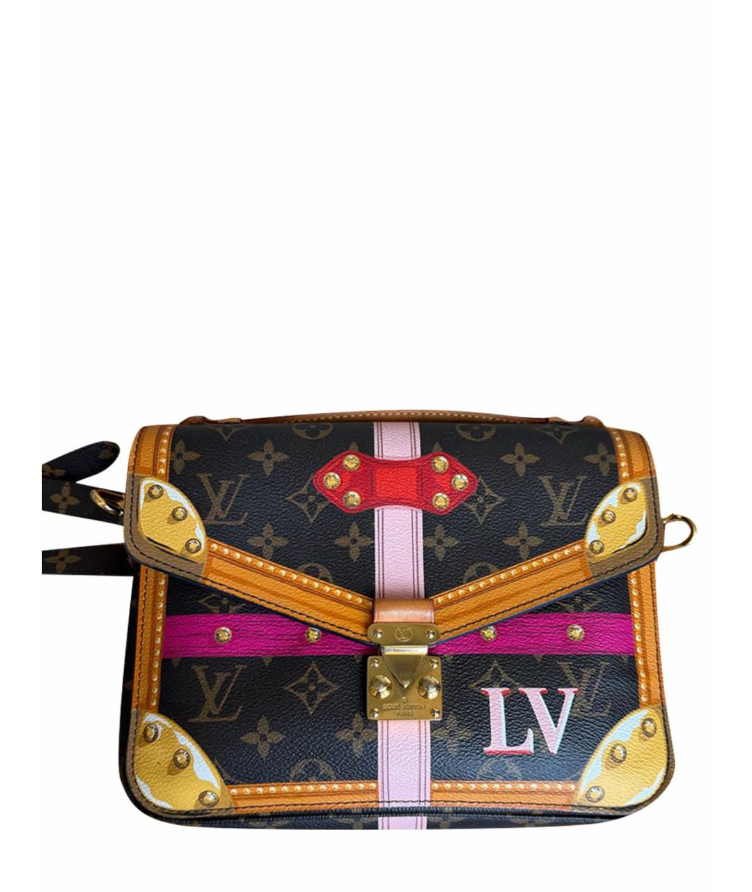 LOUIS VUITTON Коричневая сумка через плечо, фото 1