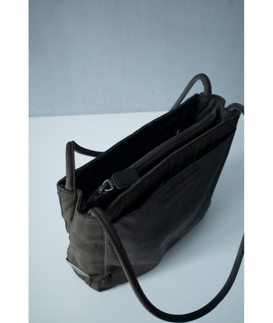 PRADA Зеленая сумка тоут, фото 4