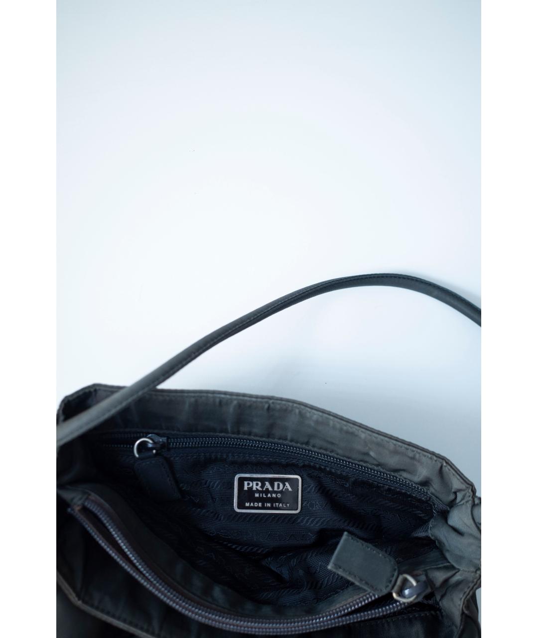 PRADA Зеленая сумка тоут, фото 5