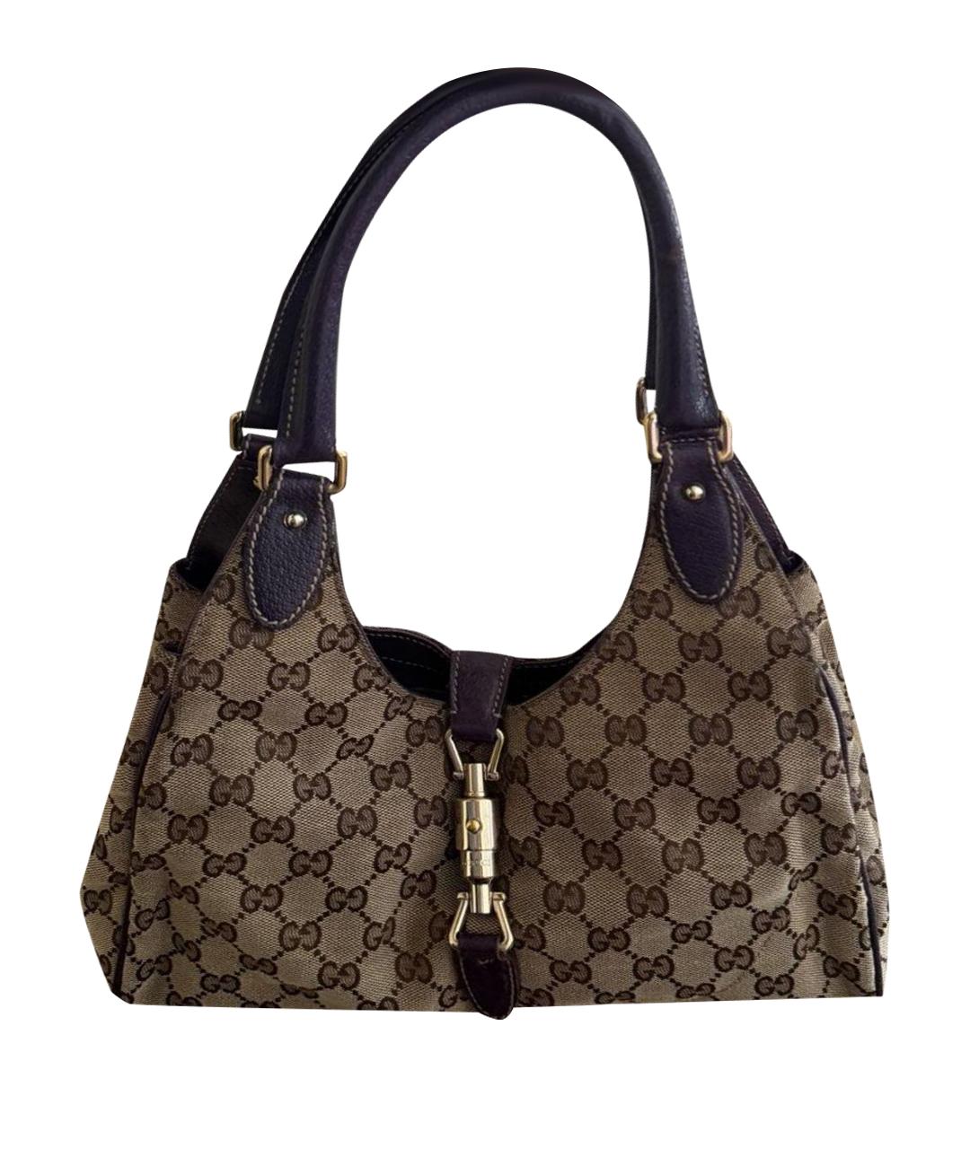 GUCCI Бежевая сумка с короткими ручками, фото 1