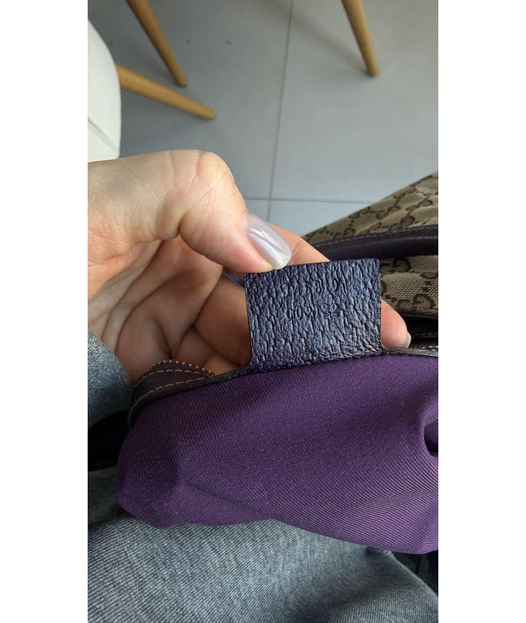 GUCCI Бежевая сумка с короткими ручками, фото 7