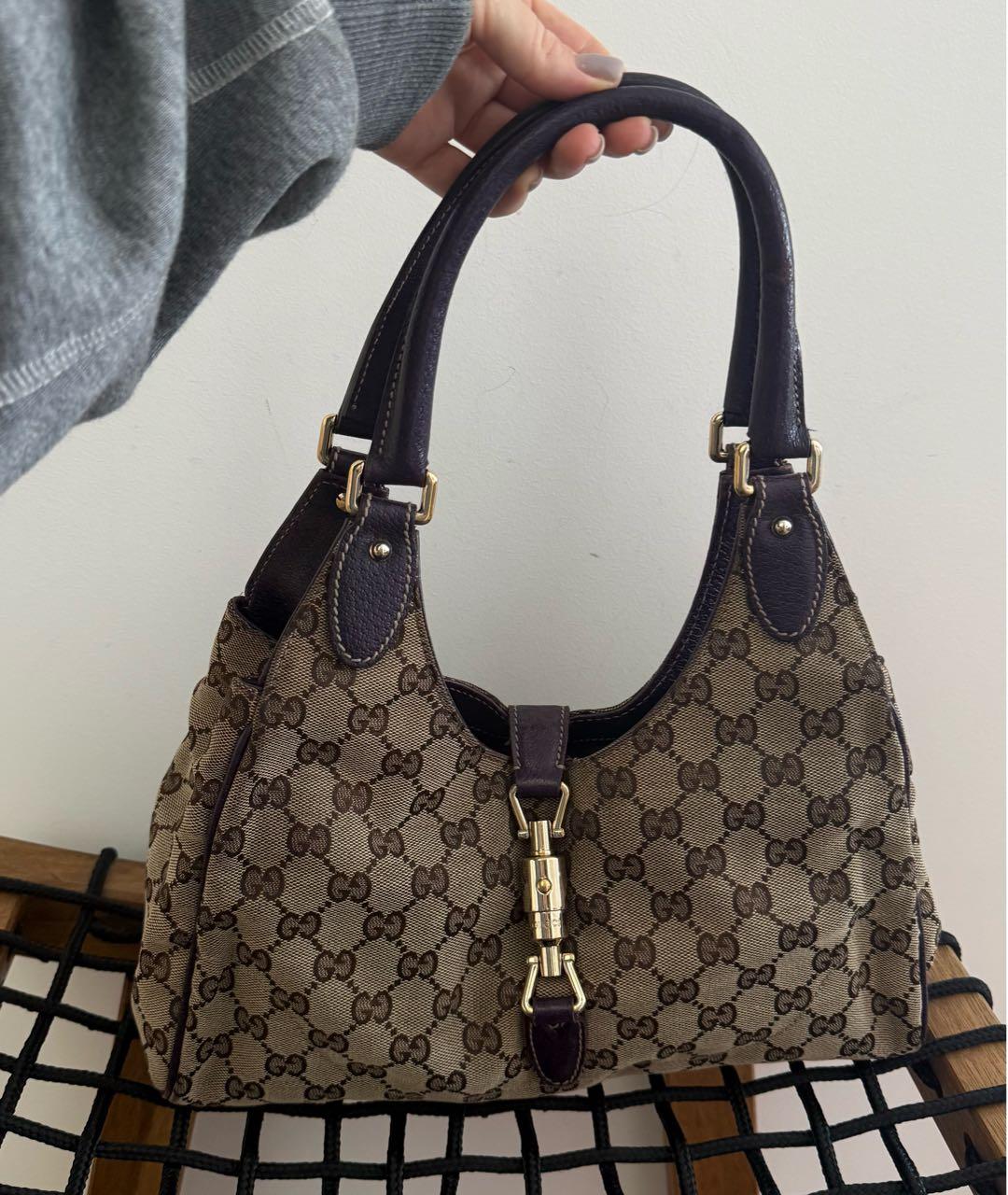 GUCCI Бежевая сумка с короткими ручками, фото 2