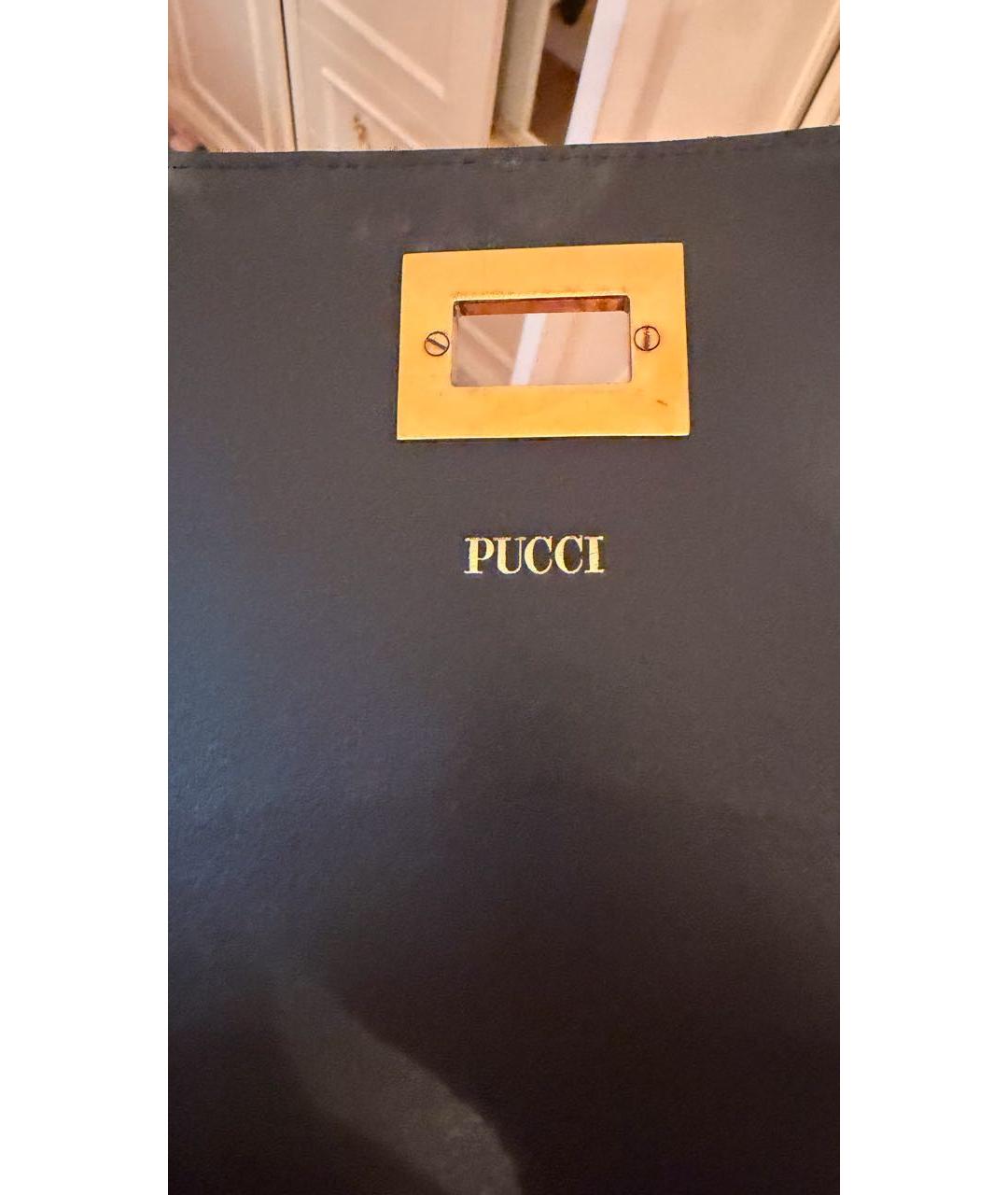 EMILIO PUCCI Бордовая сумка через плечо из экзотической кожи, фото 4