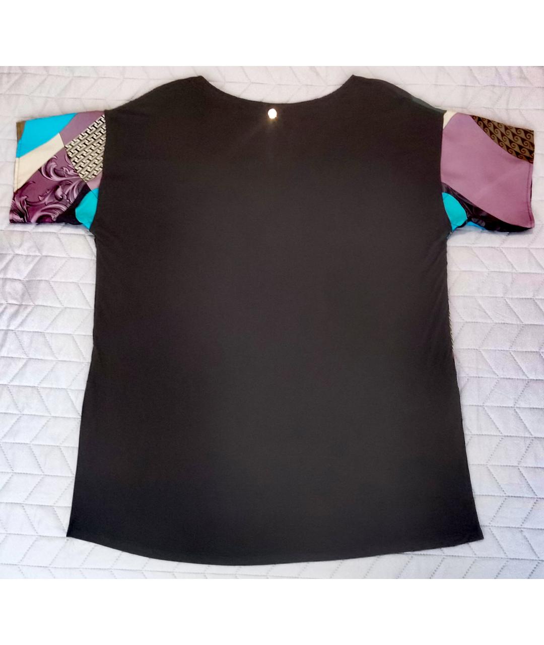 VERSACE COLLECTION Мульти шелковое повседневное платье, фото 7