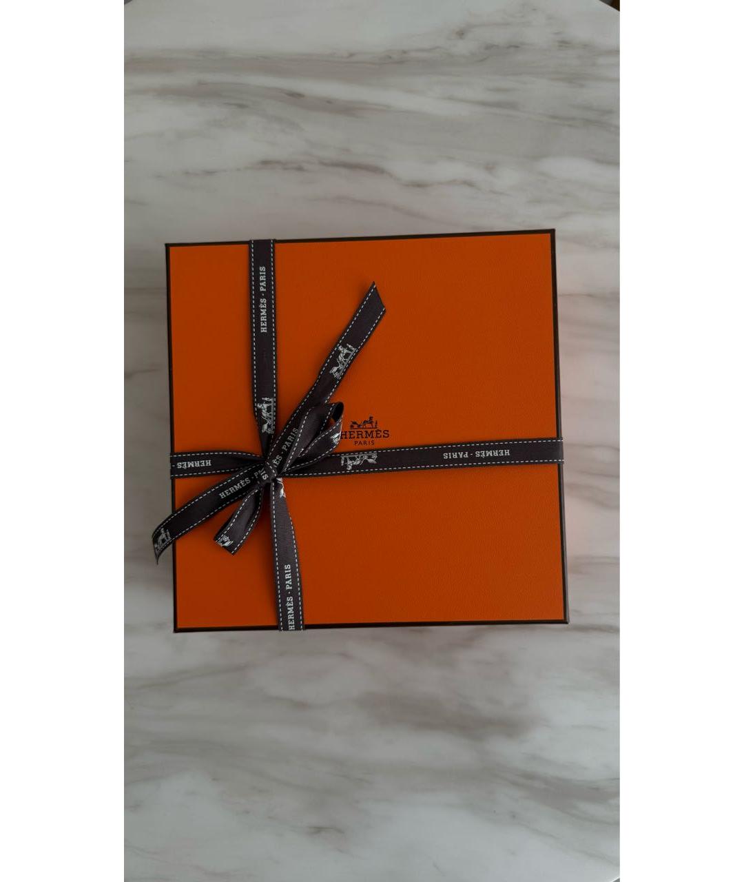 HERMES Синий кожаный ремень, фото 4