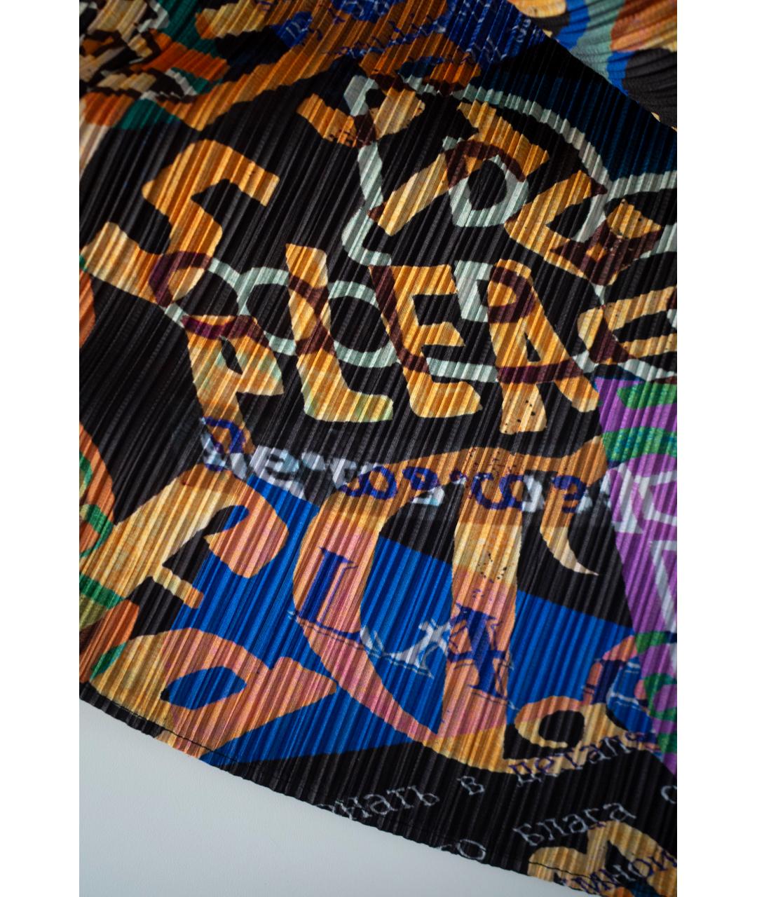 ISSEY MIYAKE Мульти полиэстеровая юбка миди, фото 5